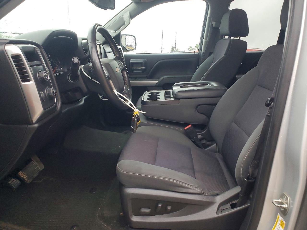 2014 Chevrolet Silverado K1500 Lt Silver vin: 1GCVKREC2EZ332953