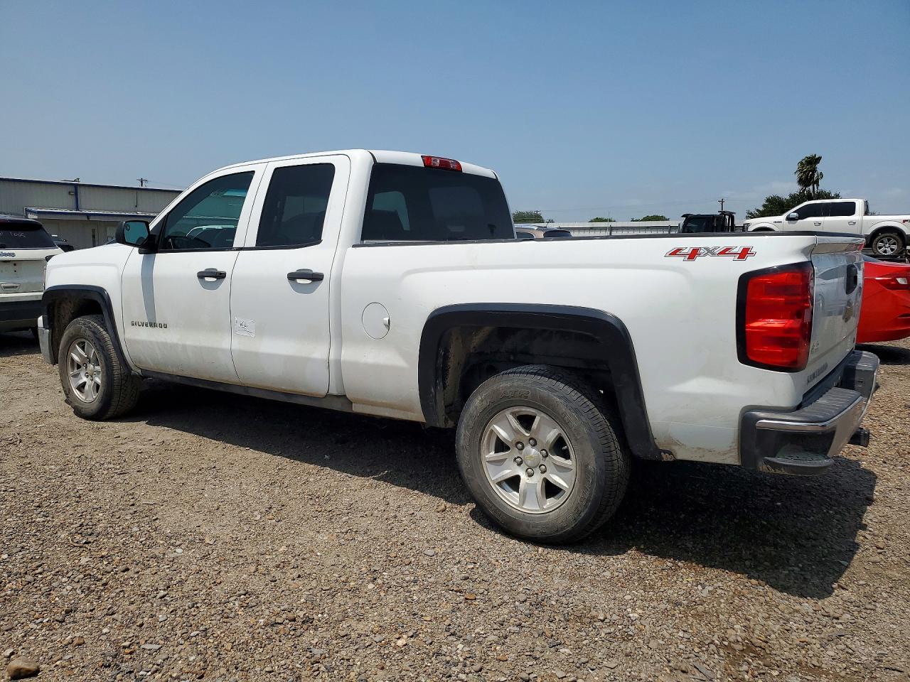 2014 Chevrolet Silverado K1500 Lt White vin: 1GCVKREC2EZ347615