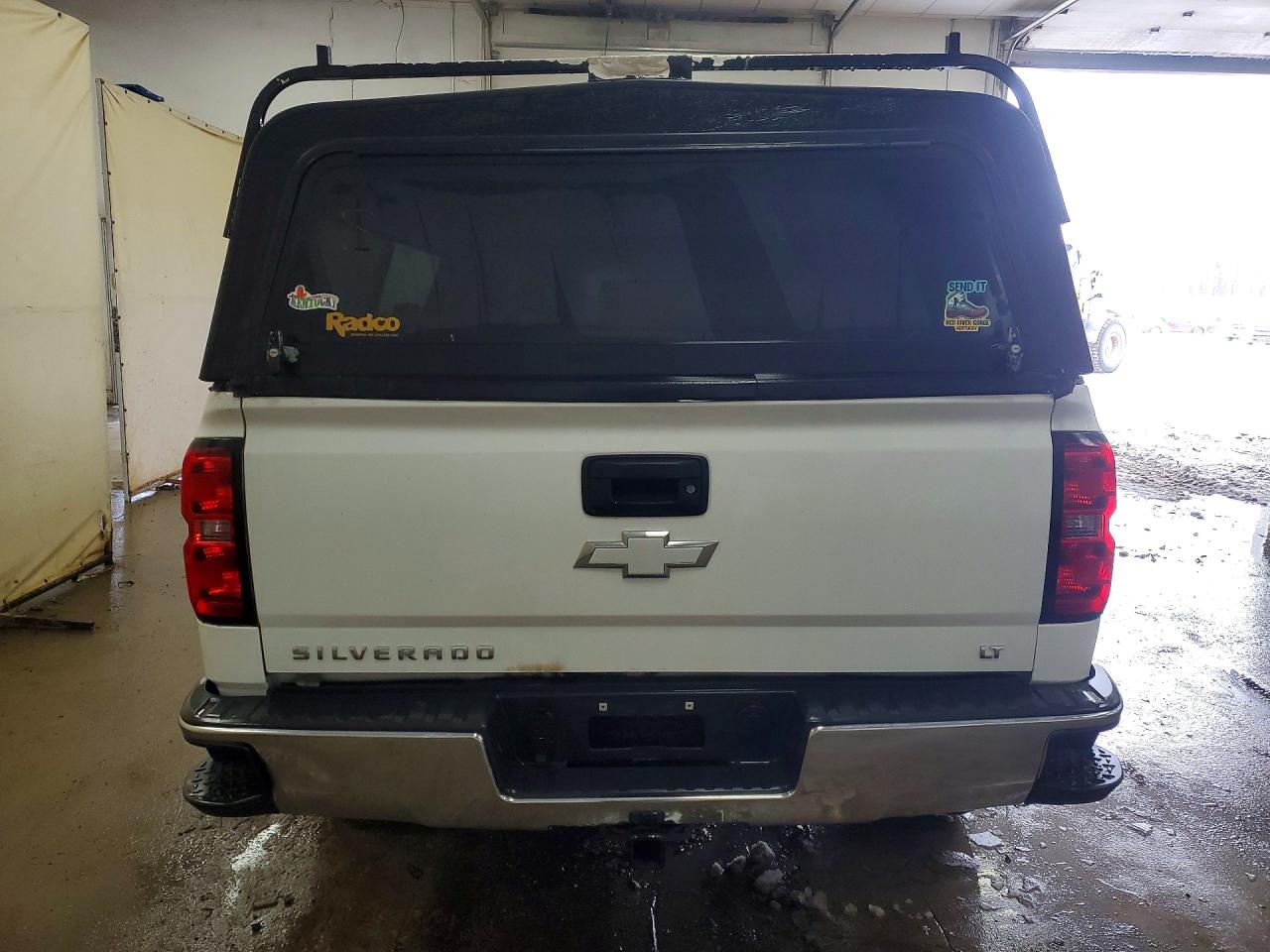 2014 Chevrolet Silverado K1500 Lt White vin: 1GCVKREC2EZ379562