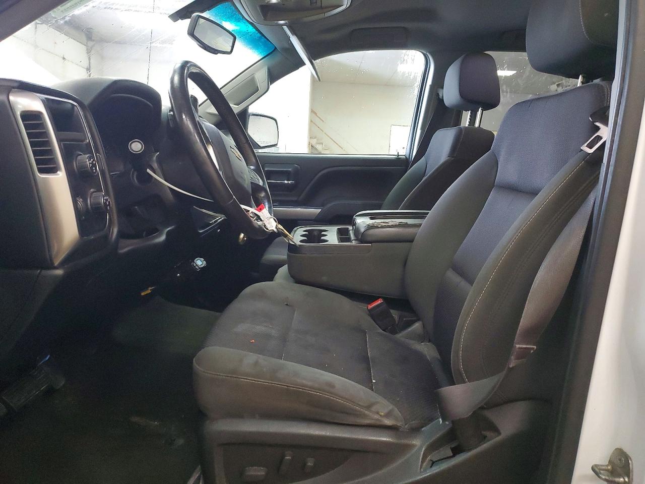 2014 Chevrolet Silverado K1500 Lt White vin: 1GCVKREC2EZ379562