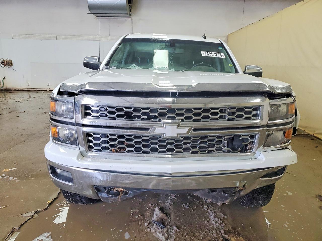 2014 Chevrolet Silverado K1500 Lt White vin: 1GCVKREC2EZ379562