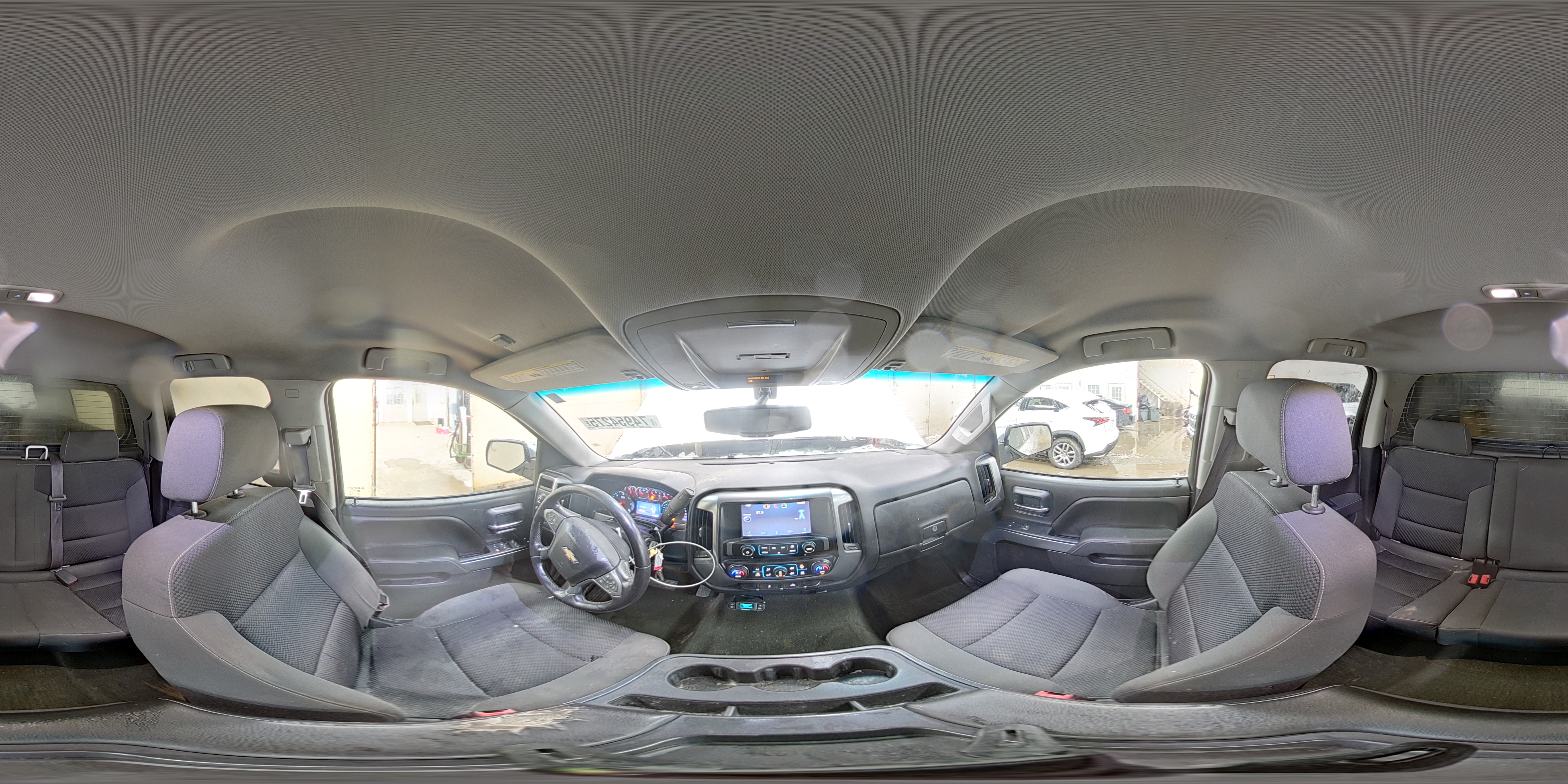 2014 Chevrolet Silverado K1500 Lt White vin: 1GCVKREC2EZ379562