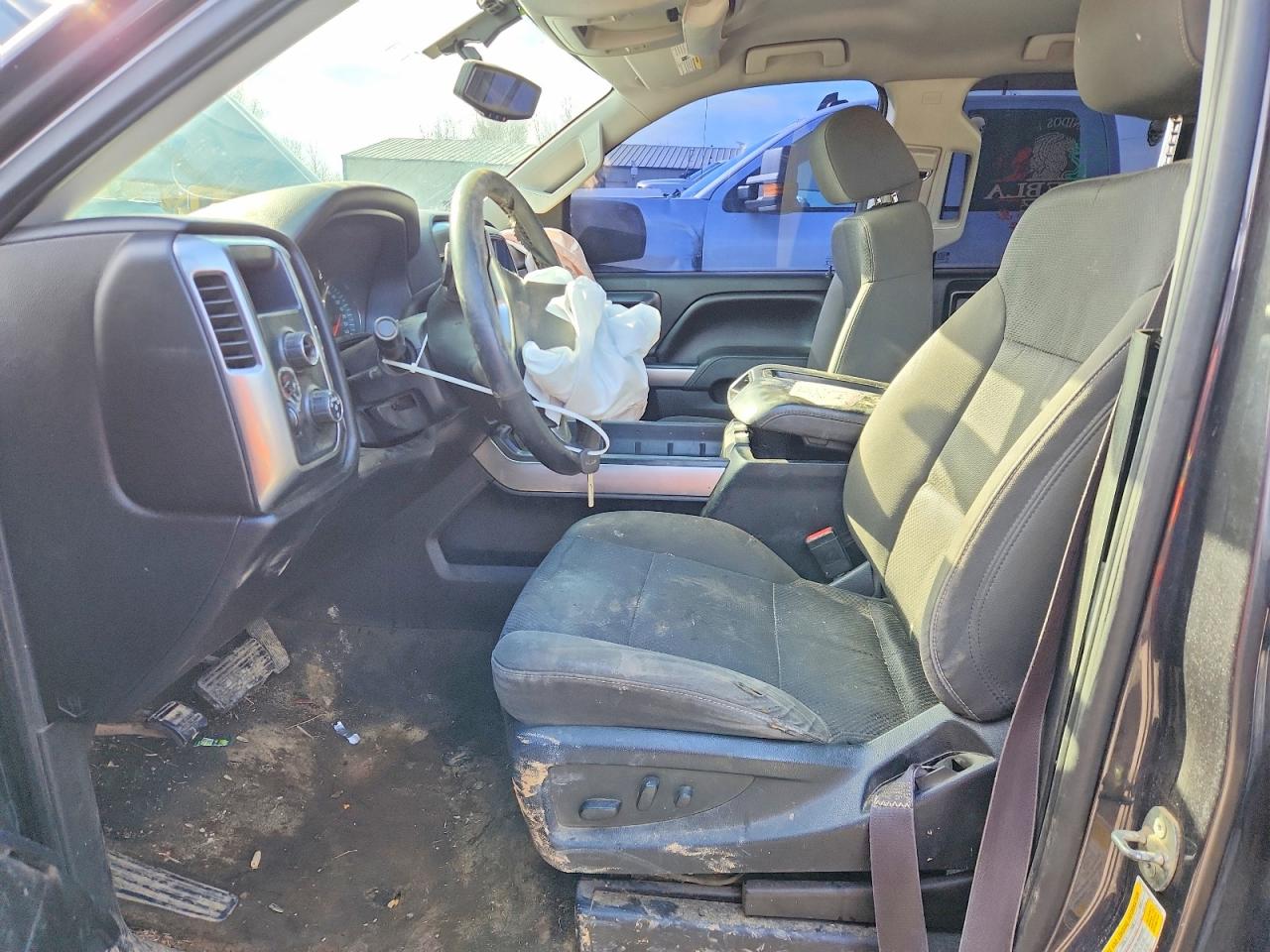 2015 Chevrolet Silverado K1500 Lt Gray vin: 1GCVKREC2FZ163311