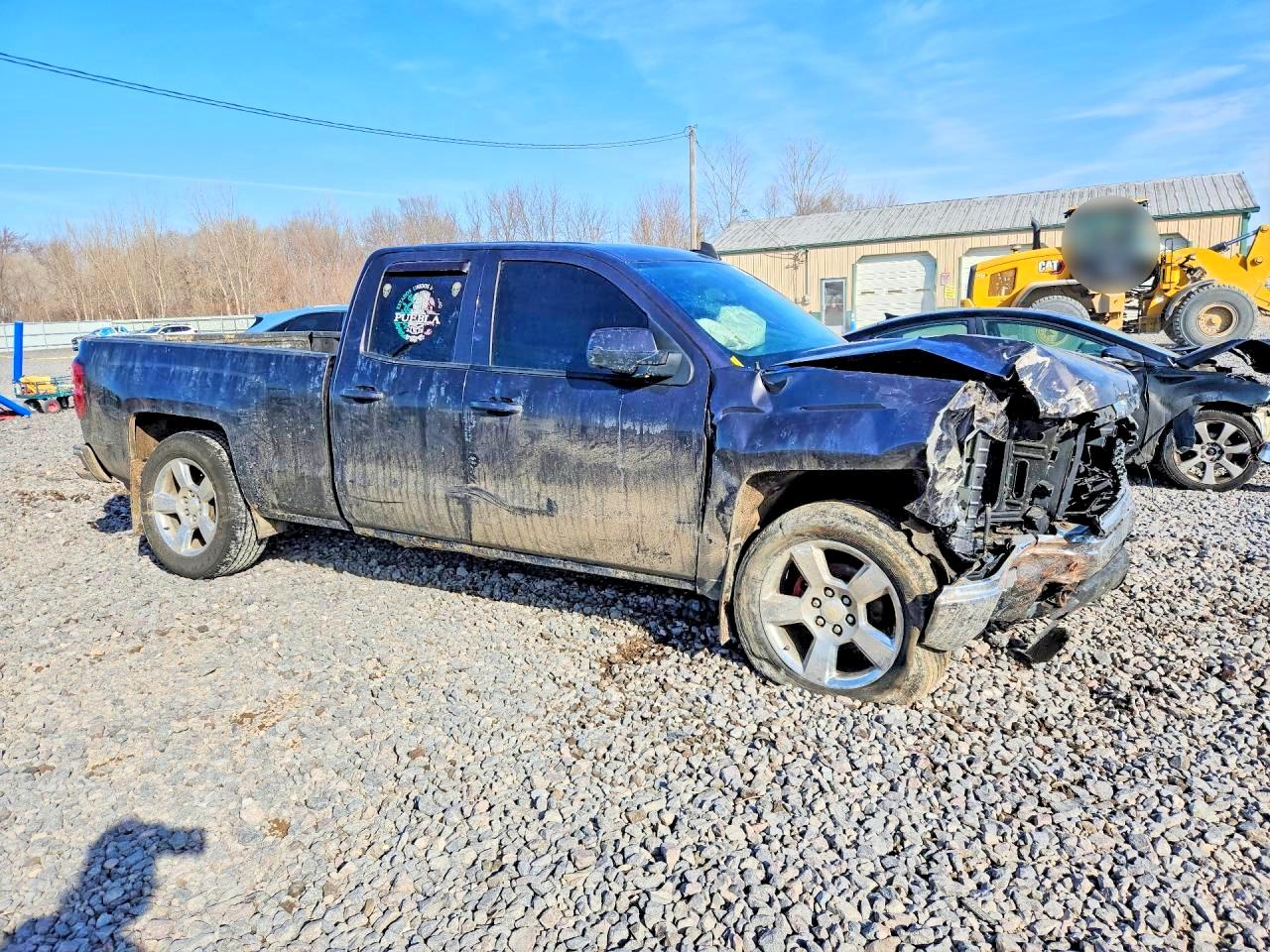 2015 Chevrolet Silverado K1500 Lt Gray vin: 1GCVKREC2FZ163311