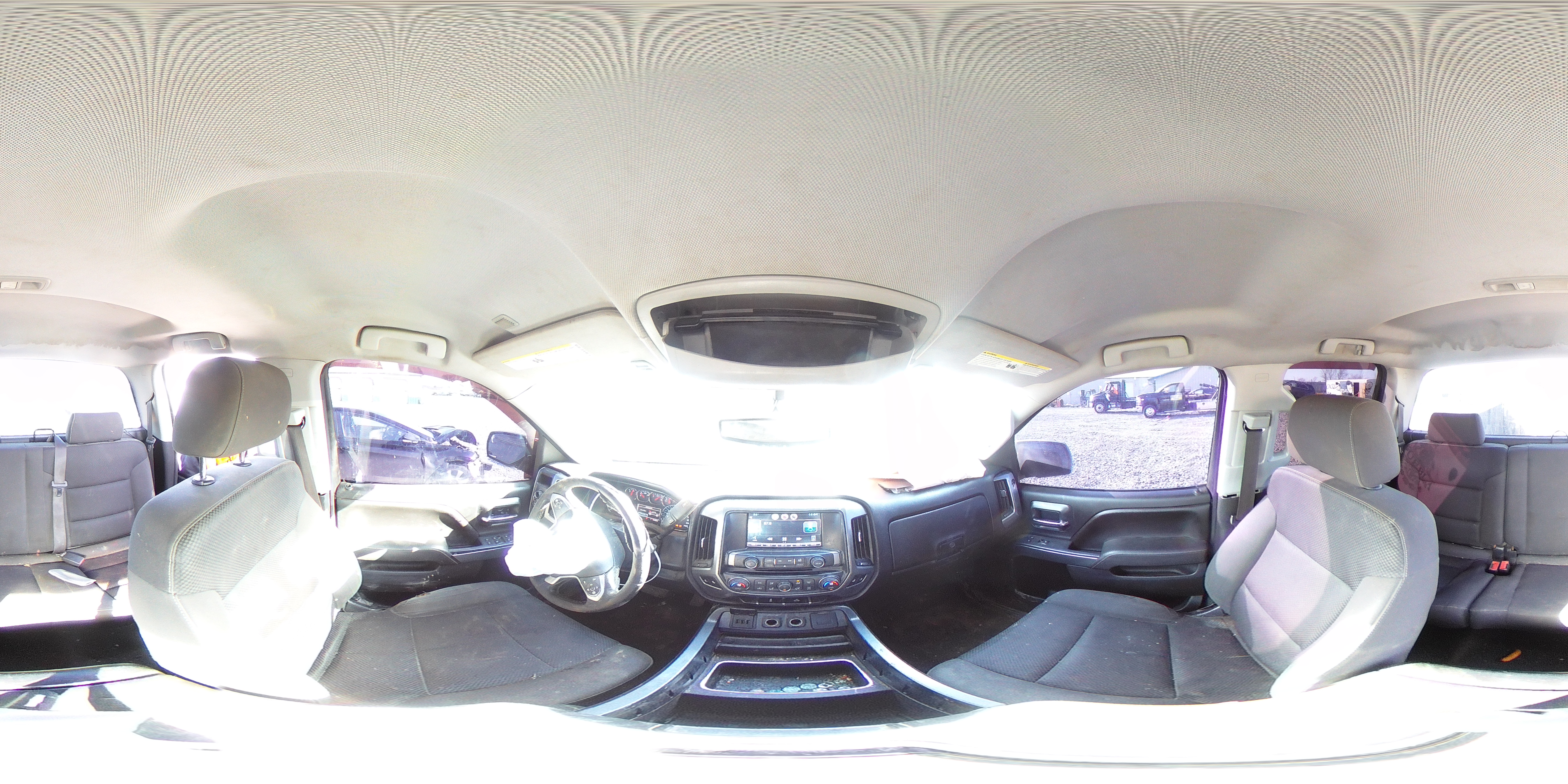 2015 Chevrolet Silverado K1500 Lt Gray vin: 1GCVKREC2FZ163311