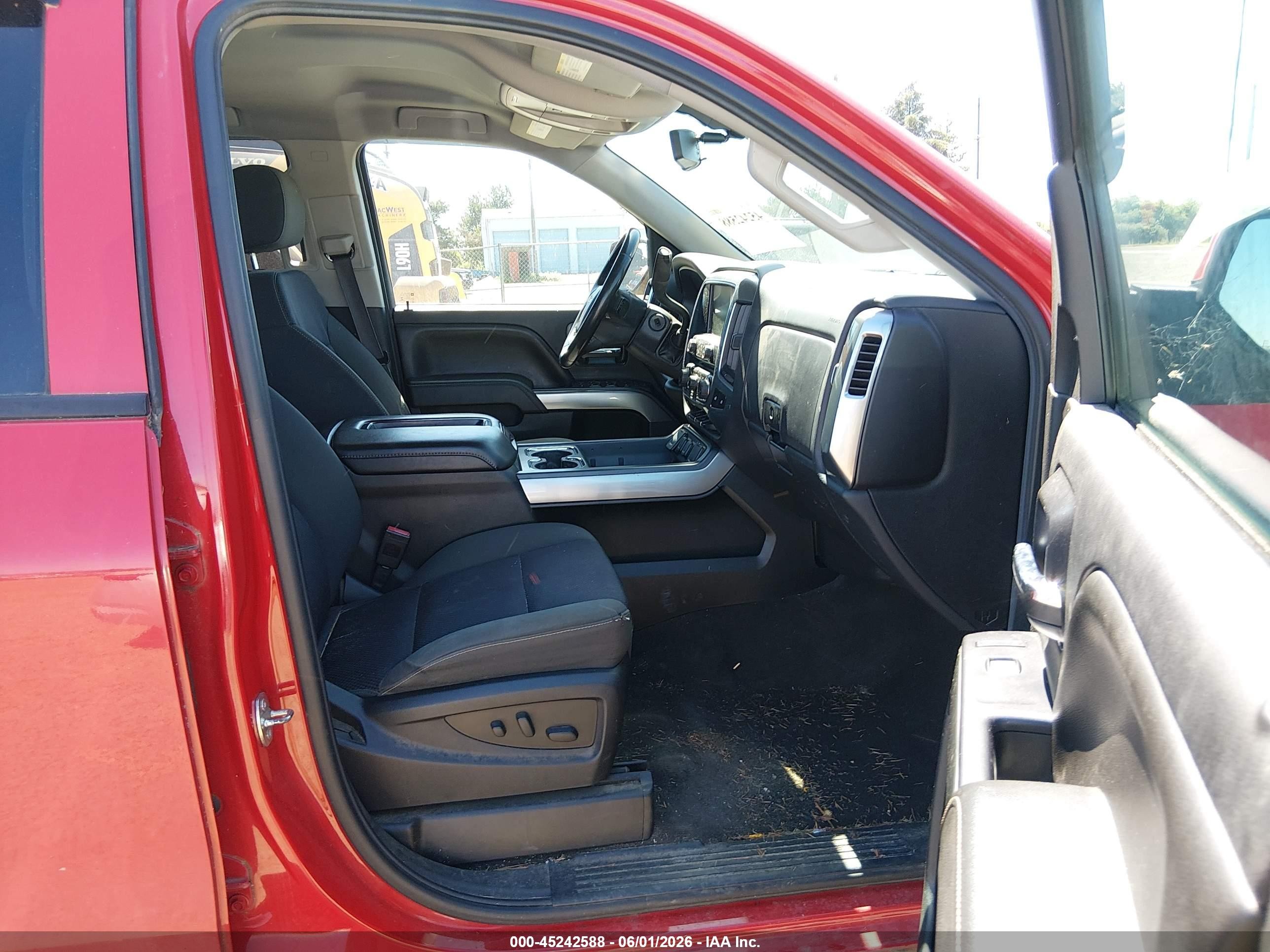 2015 Chevrolet Silverado 1500 1lt Красный vin: 1GCVKREC2FZ166600