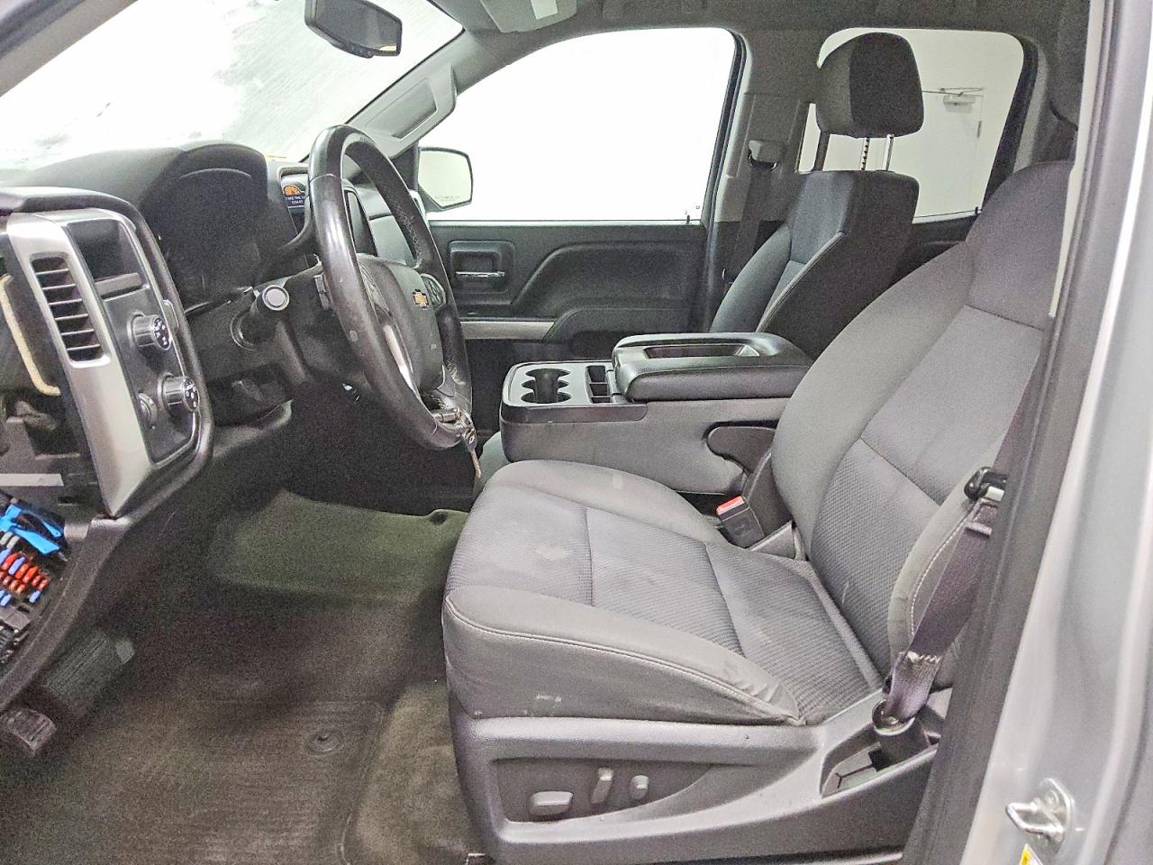 2015 Chevrolet Silverado K1500 Lt Silver vin: 1GCVKREC2FZ175118