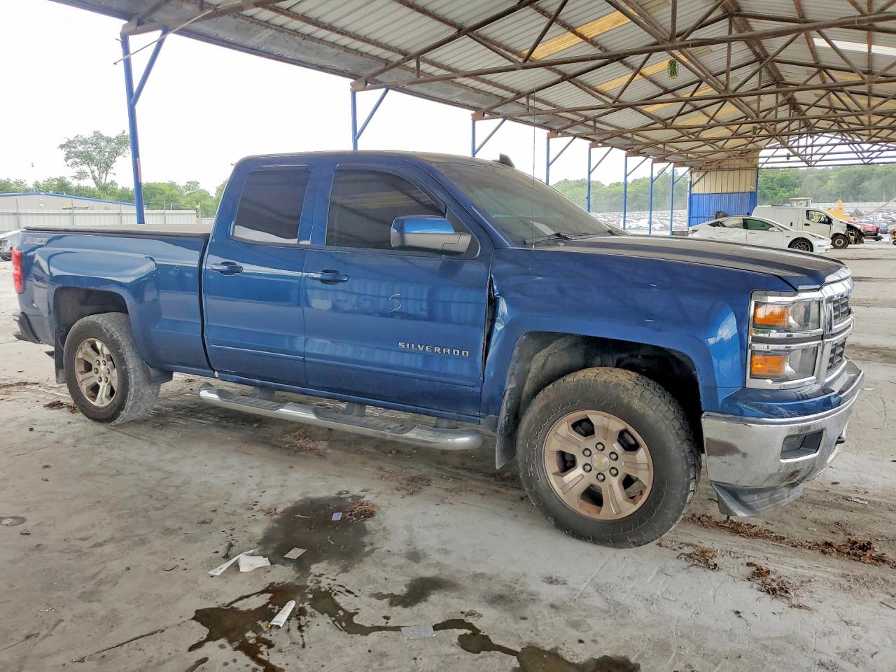 2015 Chevrolet Silverado K1500 Lt Синий vin: 1GCVKREC2FZ180271