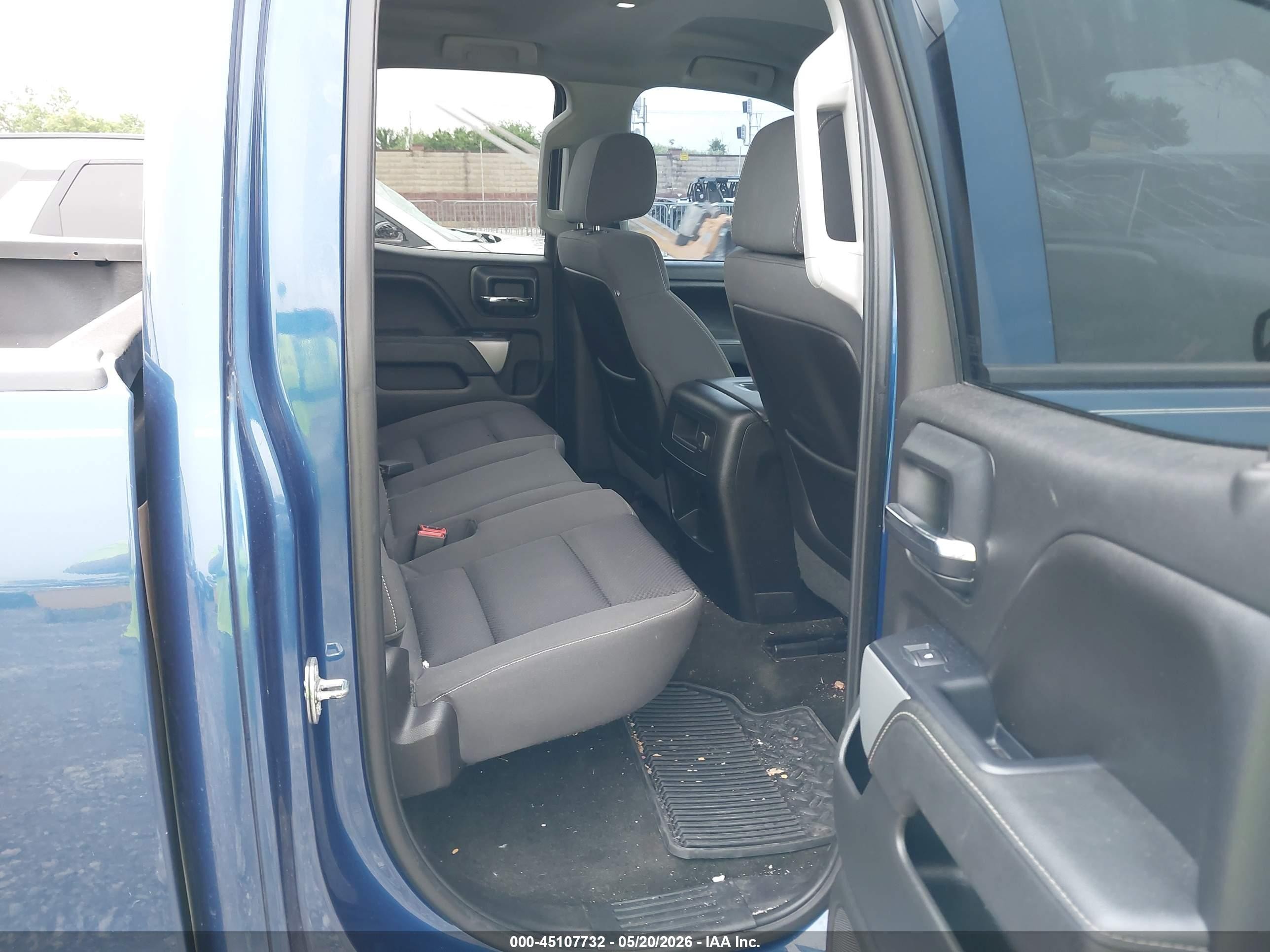 2015 Chevrolet Silverado 1500 2lt Blue vin: 1GCVKREC2FZ190069
