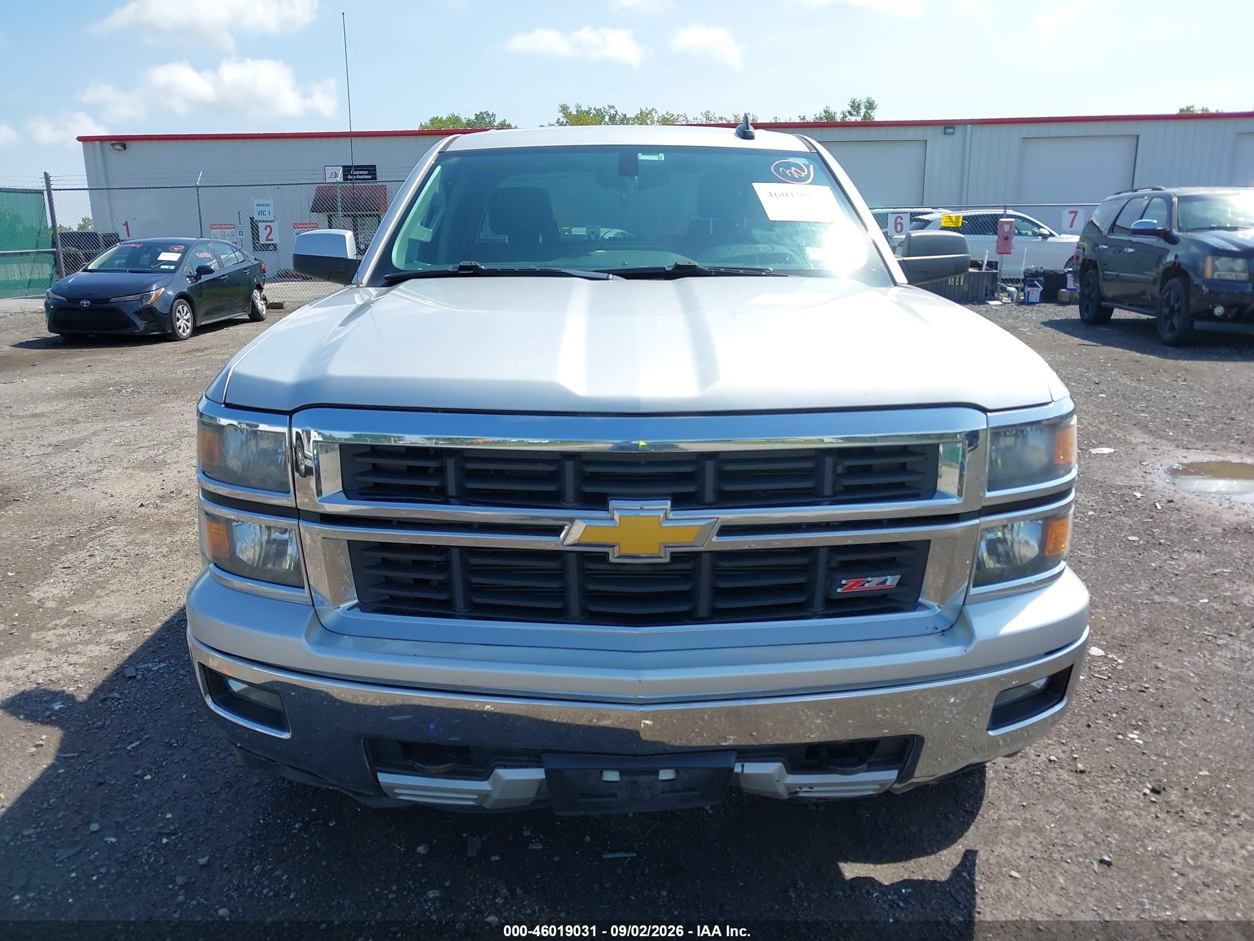 2015 Chevrolet Silverado 1500 Lt Silver vin: 1GCVKREC2FZ214712