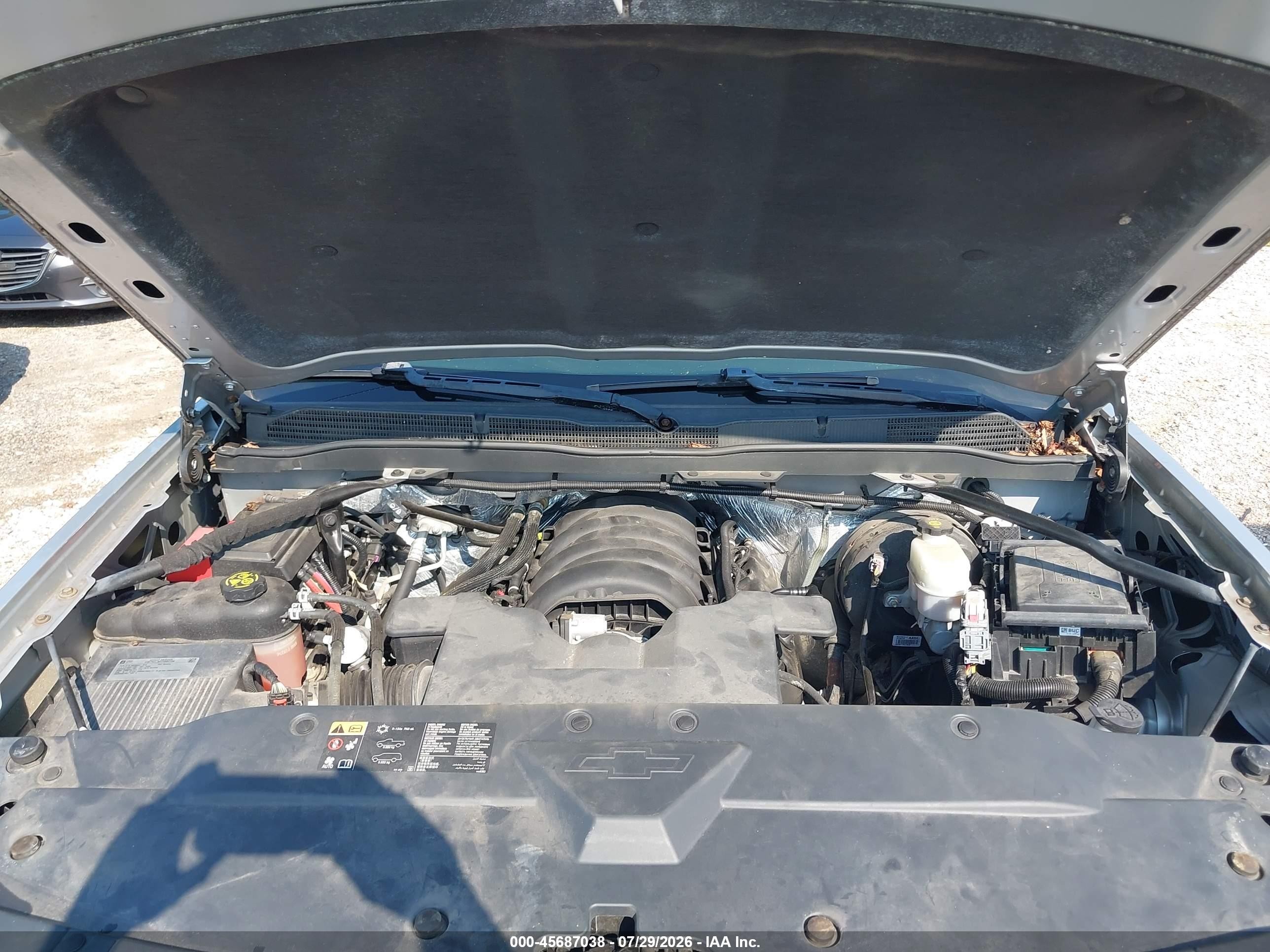 2015 Chevrolet Silverado 1500 Lt Silver vin: 1GCVKREC2FZ221207
