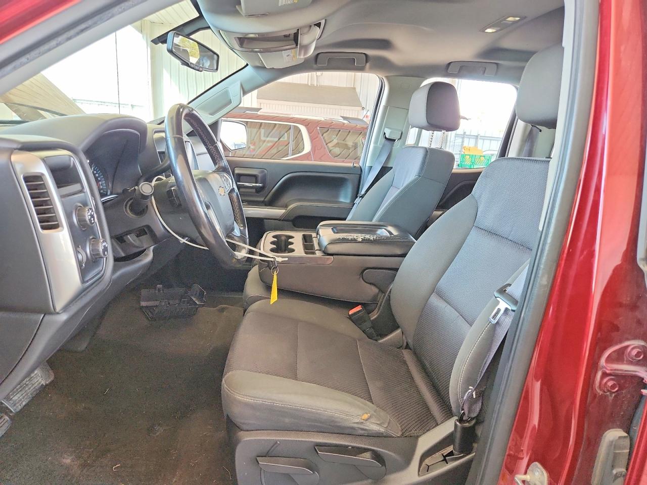 2015 Chevrolet Silverado K1500 Lt Burgundy vin: 1GCVKREC2FZ222809