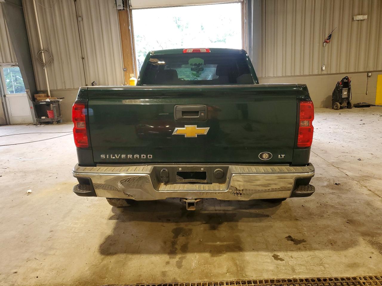 2015 Chevrolet Silverado K1500 Lt Green vin: 1GCVKREC2FZ222874