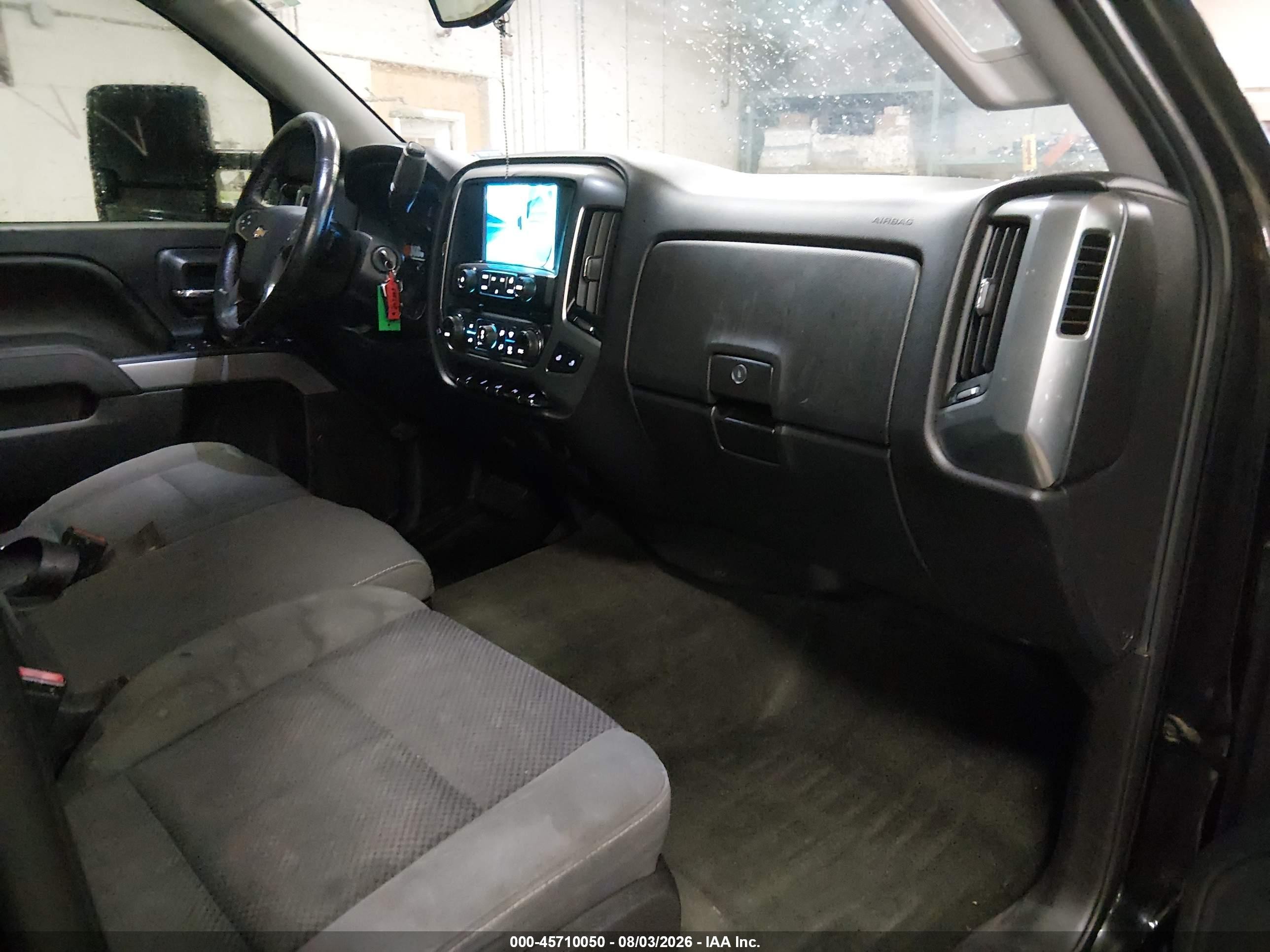 2015 Chevrolet Silverado 1500 Lt Черный vin: 1GCVKREC2FZ224995