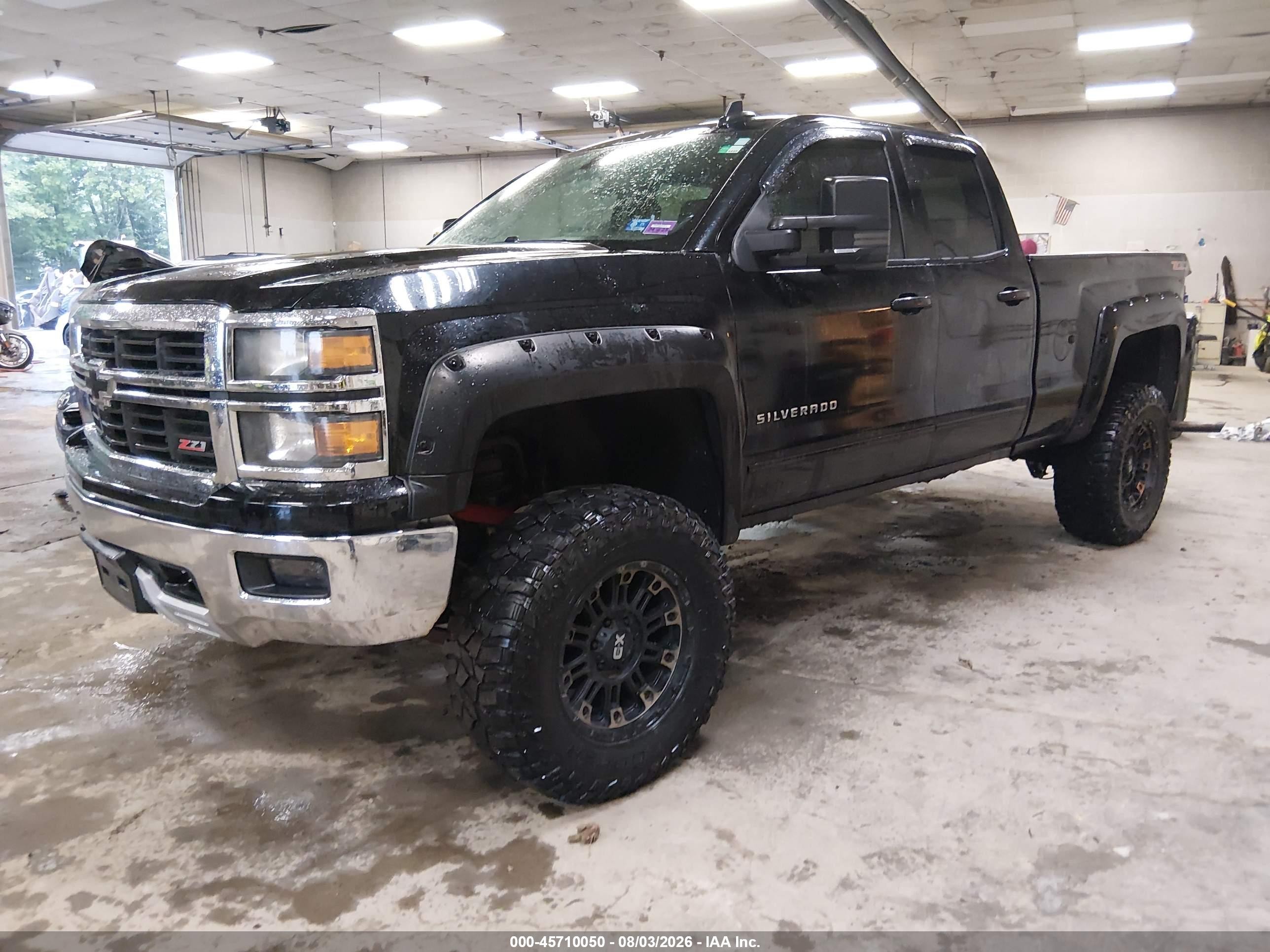 2015 Chevrolet Silverado 1500 Lt Черный vin: 1GCVKREC2FZ224995