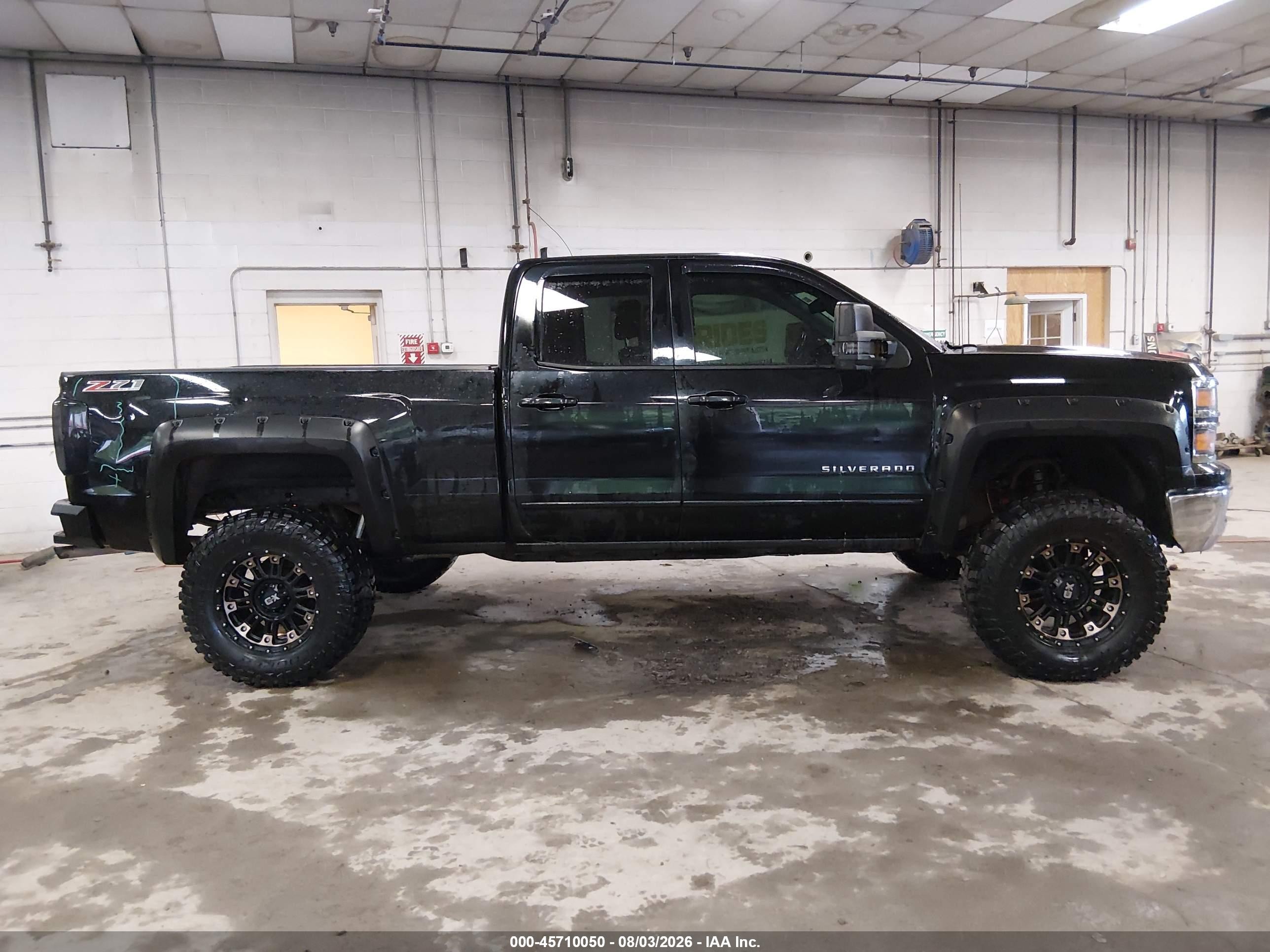 2015 Chevrolet Silverado 1500 Lt Черный vin: 1GCVKREC2FZ224995