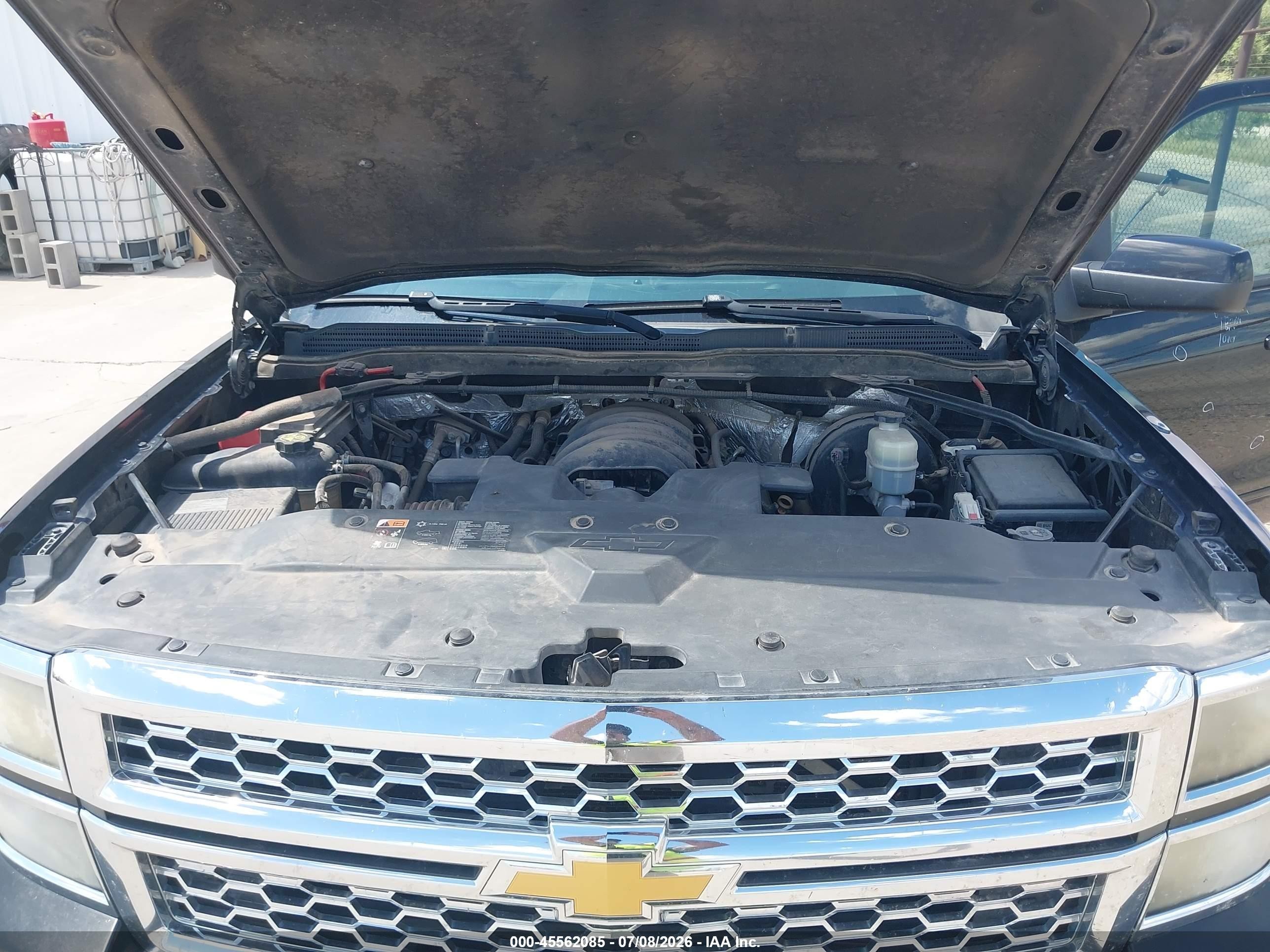 2015 Chevrolet Silverado 1500 Lt Black vin: 1GCVKREC2FZ225886