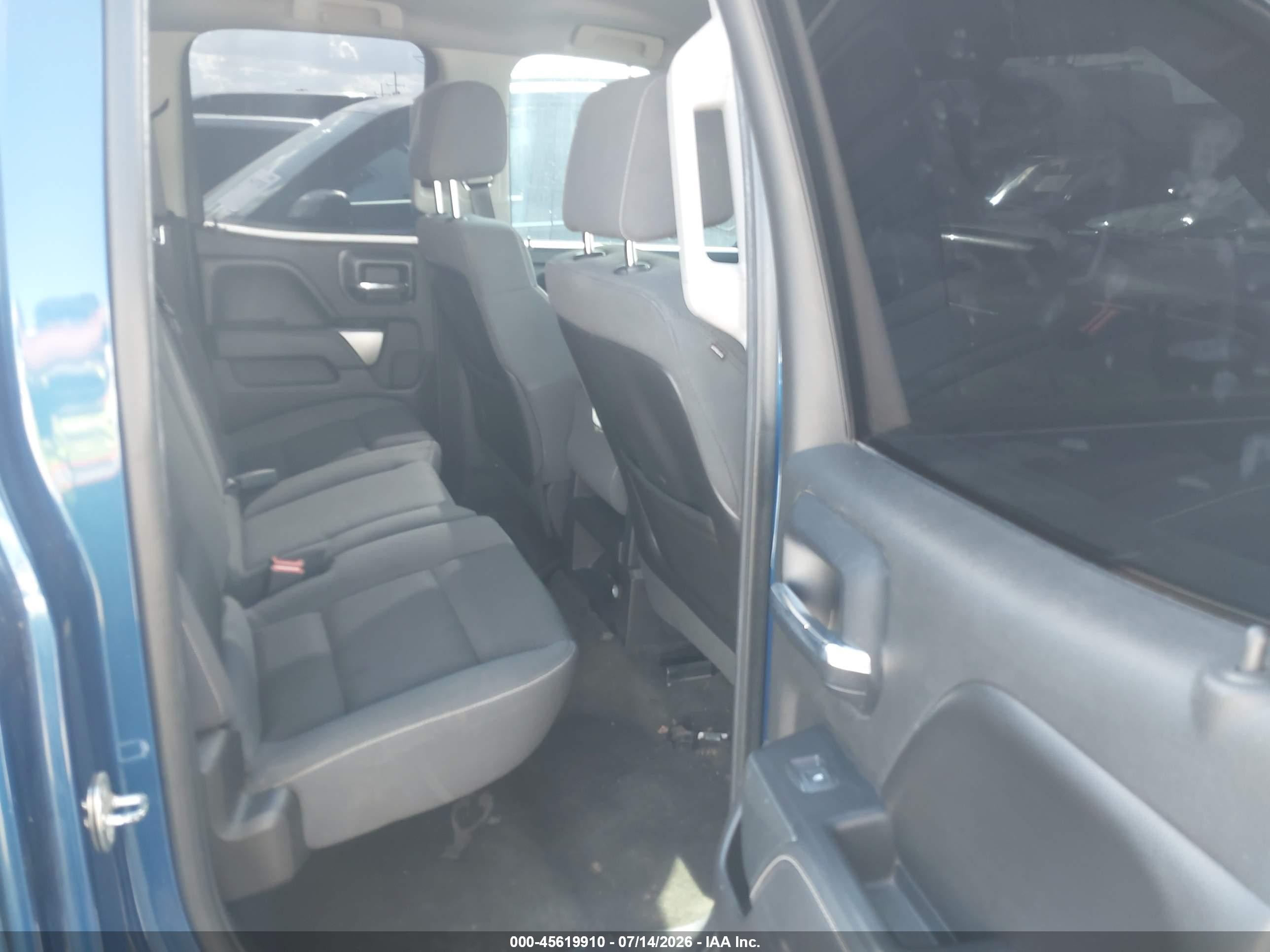 2015 Chevrolet Silverado 1500 Lt Blue vin: 1GCVKREC2FZ229582