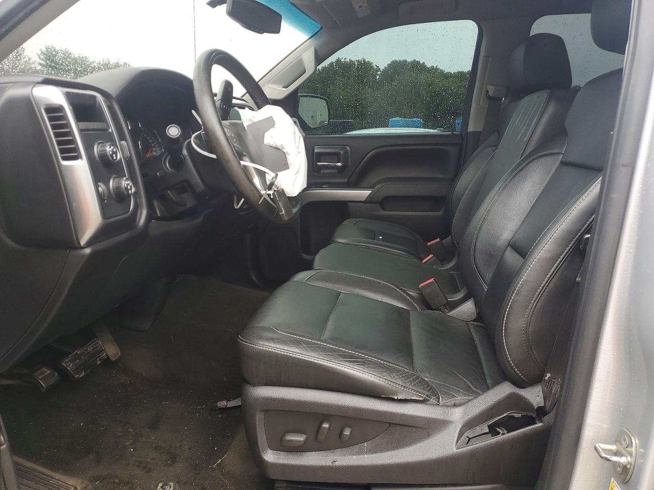 2015 Chevrolet Silverado K1500 Lt Silver vin: 1GCVKREC2FZ242302