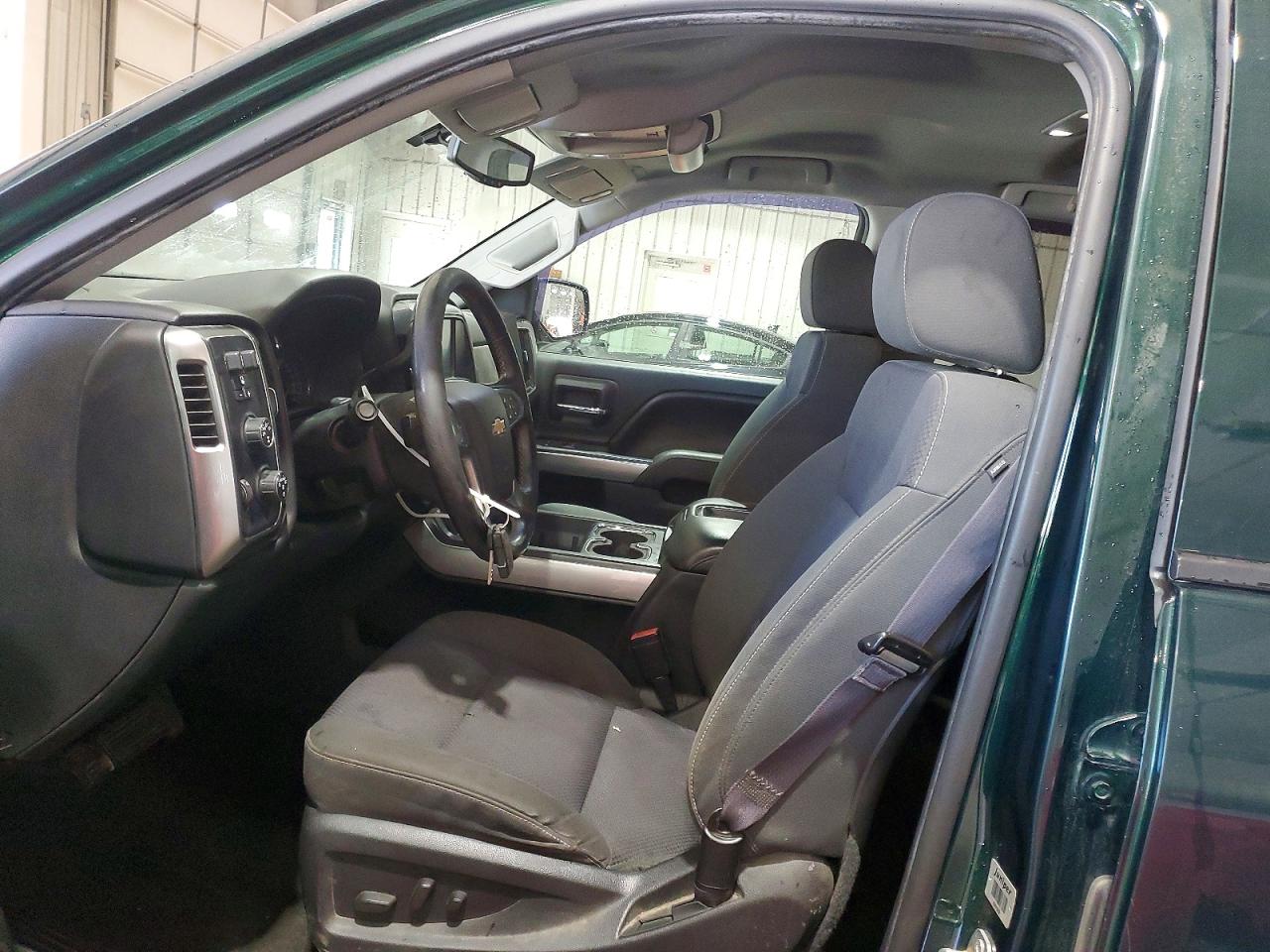 2015 Chevrolet Silverado K1500 Lt Зеленый vin: 1GCVKREC2FZ249573