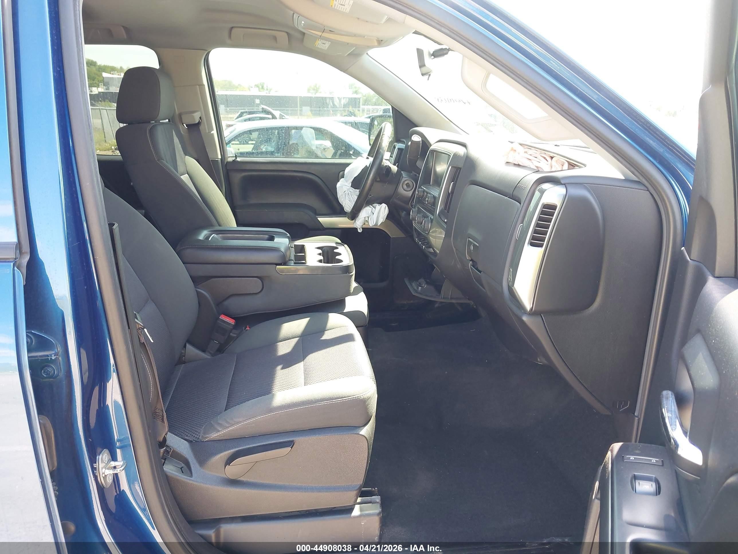 2015 Chevrolet Silverado 1500 1lt Blue vin: 1GCVKREC2FZ286493
