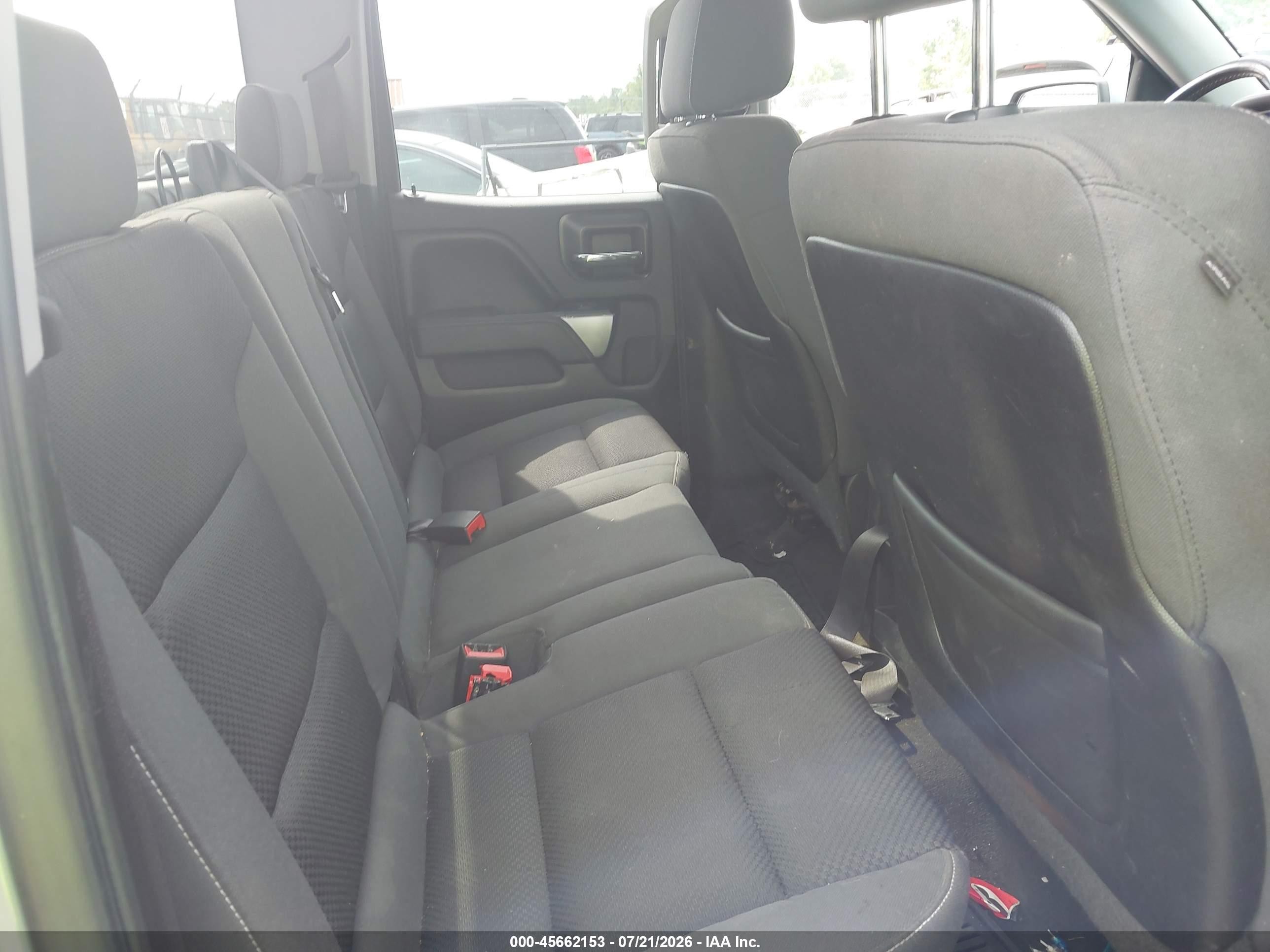 2015 Chevrolet Silverado 1500 Lt Blue vin: 1GCVKREC2FZ348507