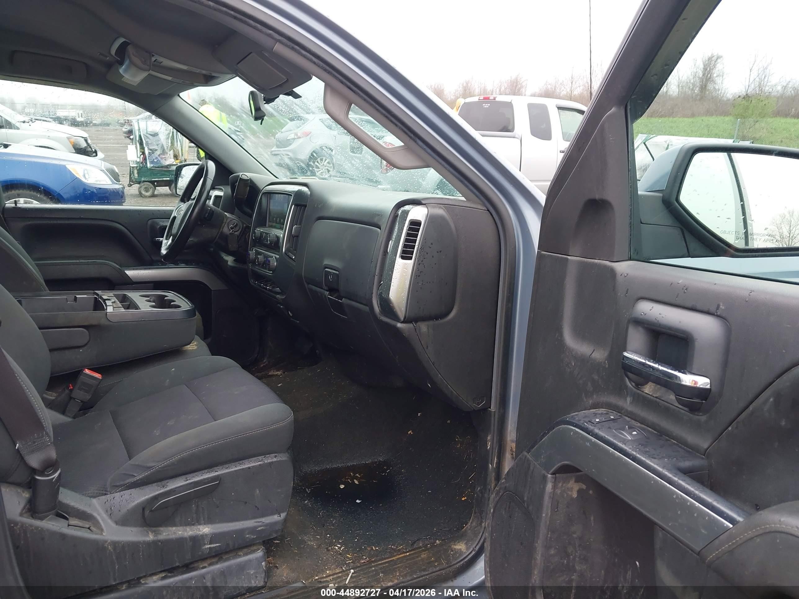 2015 Chevrolet Silverado 1500 1lt Blue vin: 1GCVKREC2FZ354663