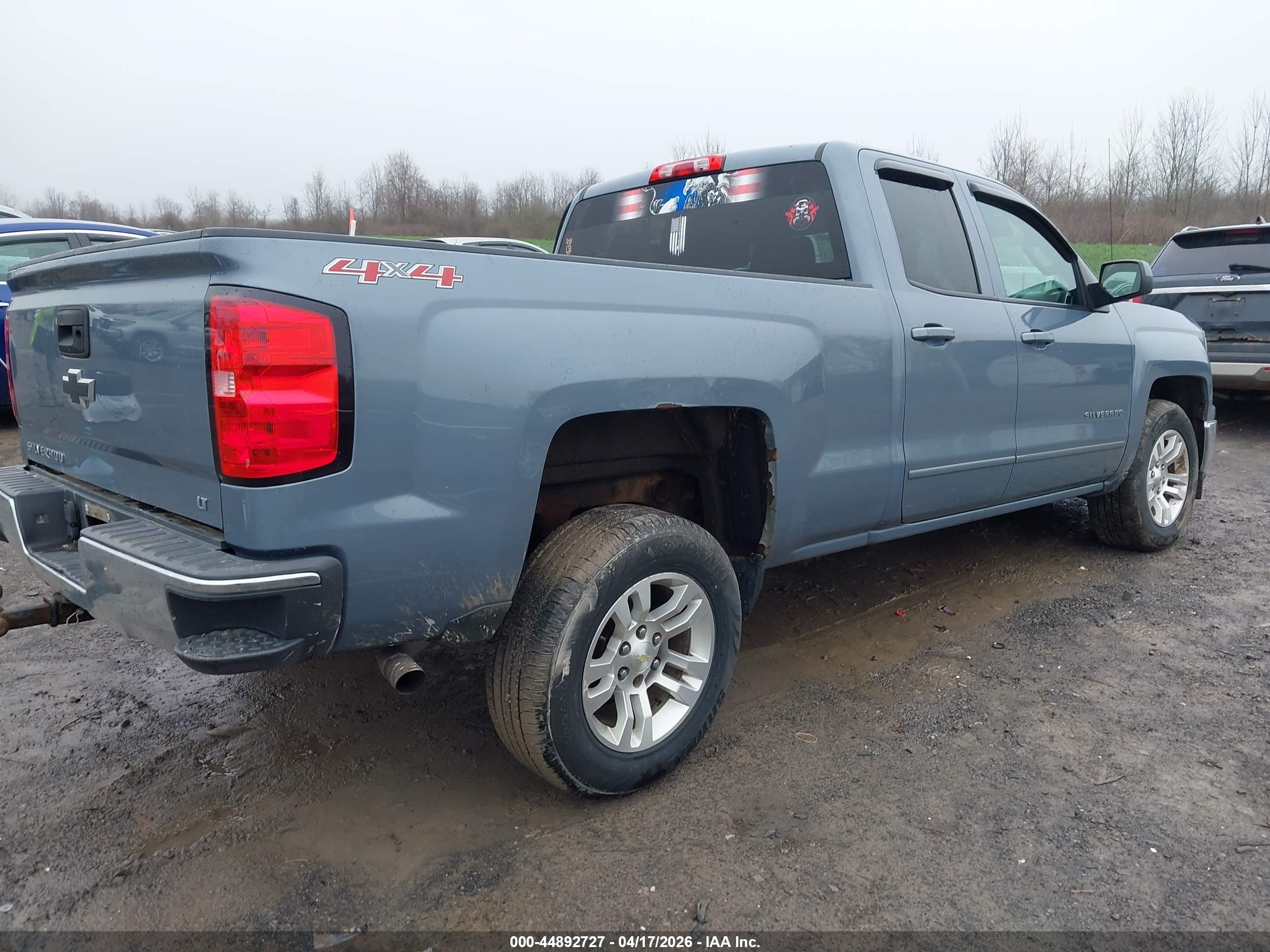 2015 Chevrolet Silverado 1500 1lt Blue vin: 1GCVKREC2FZ354663