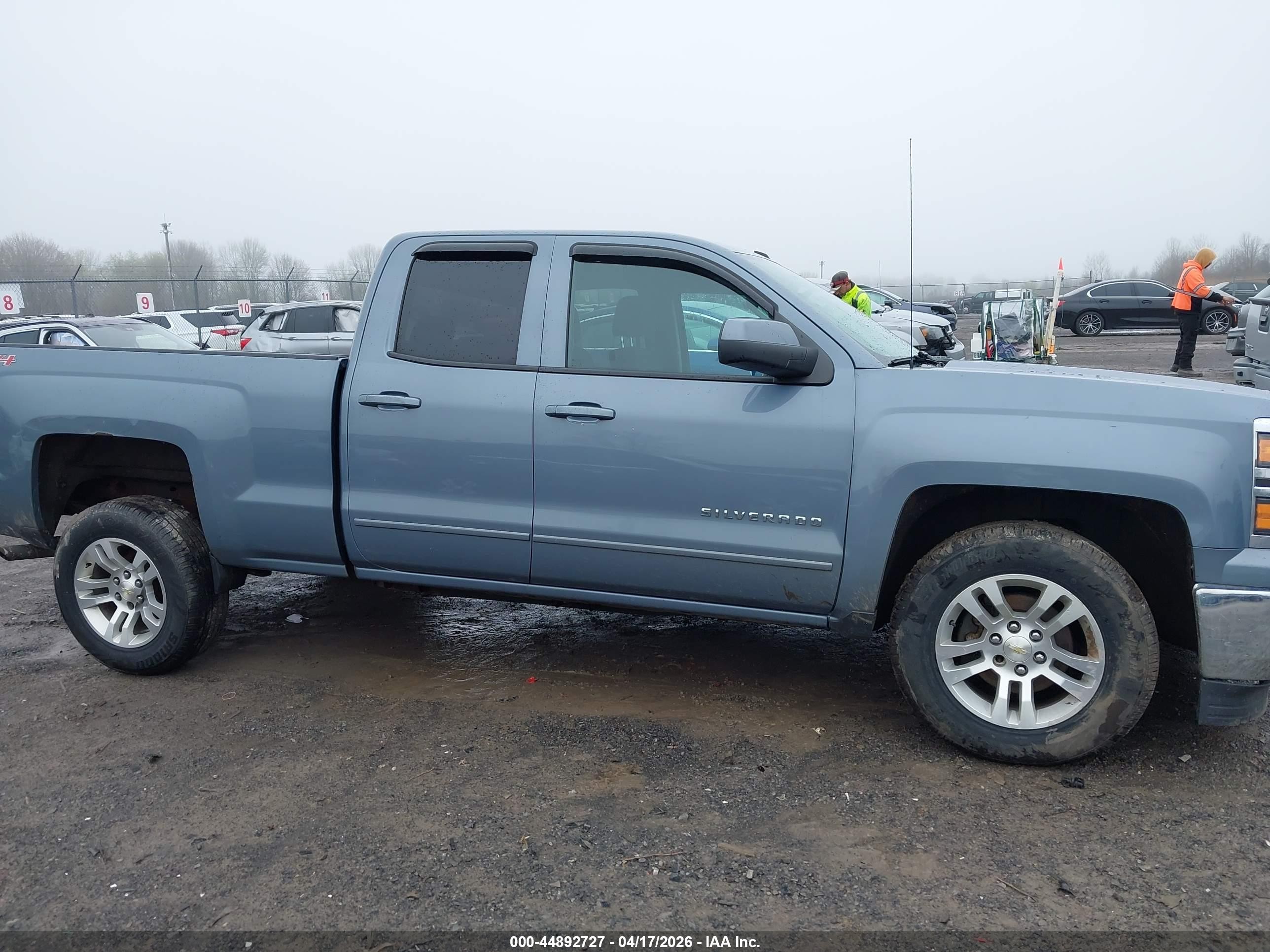 2015 Chevrolet Silverado 1500 1lt Blue vin: 1GCVKREC2FZ354663