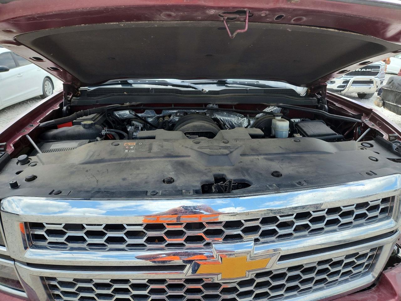 2015 Chevrolet Silverado K1500 Lt Red vin: 1GCVKREC2FZ359975