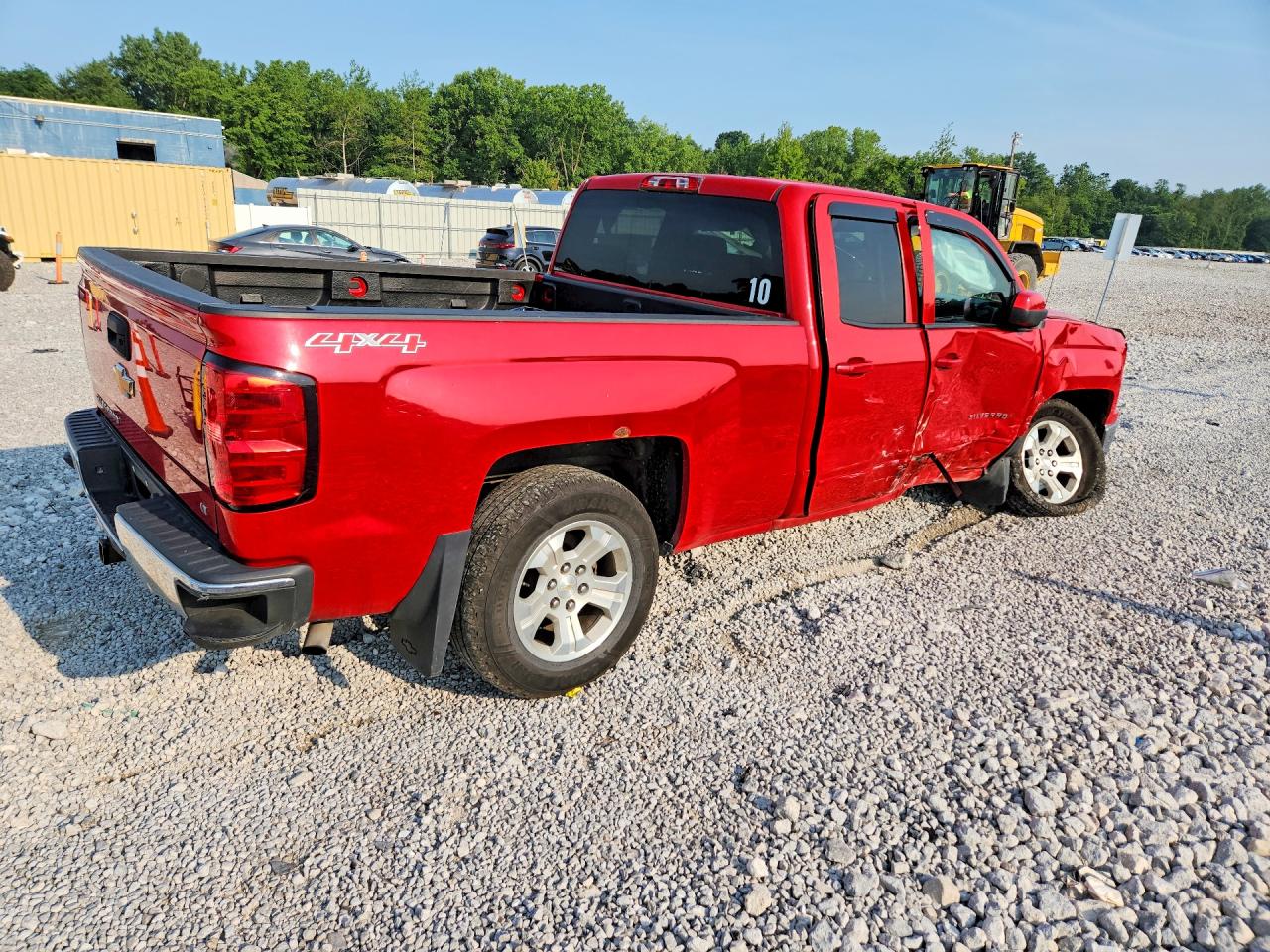 2015 Chevrolet Silverado K1500 Lt Red vin: 1GCVKREC2FZ365016