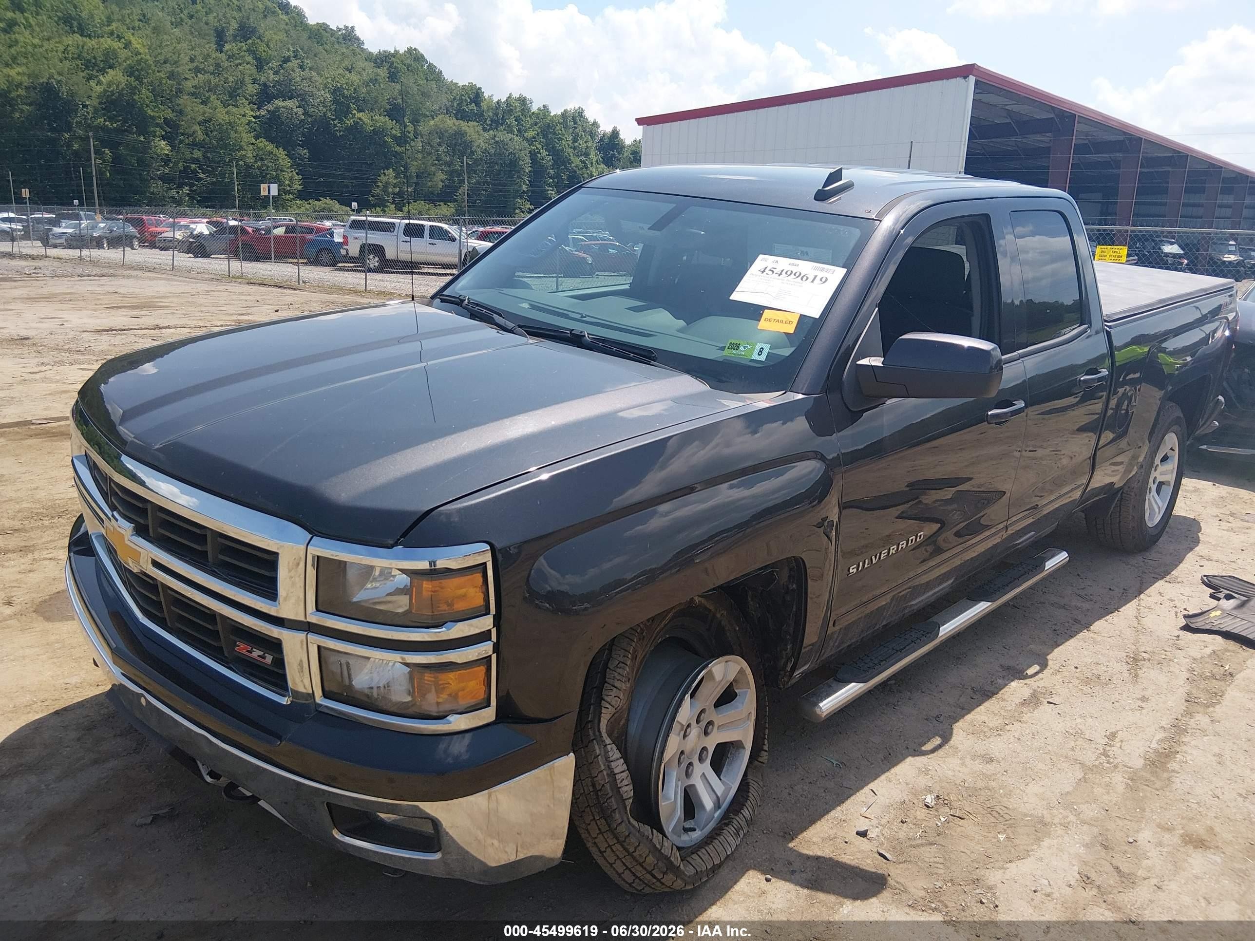 2015 Chevrolet Silverado 1500 2lt Gray vin: 1GCVKREC2FZ366182