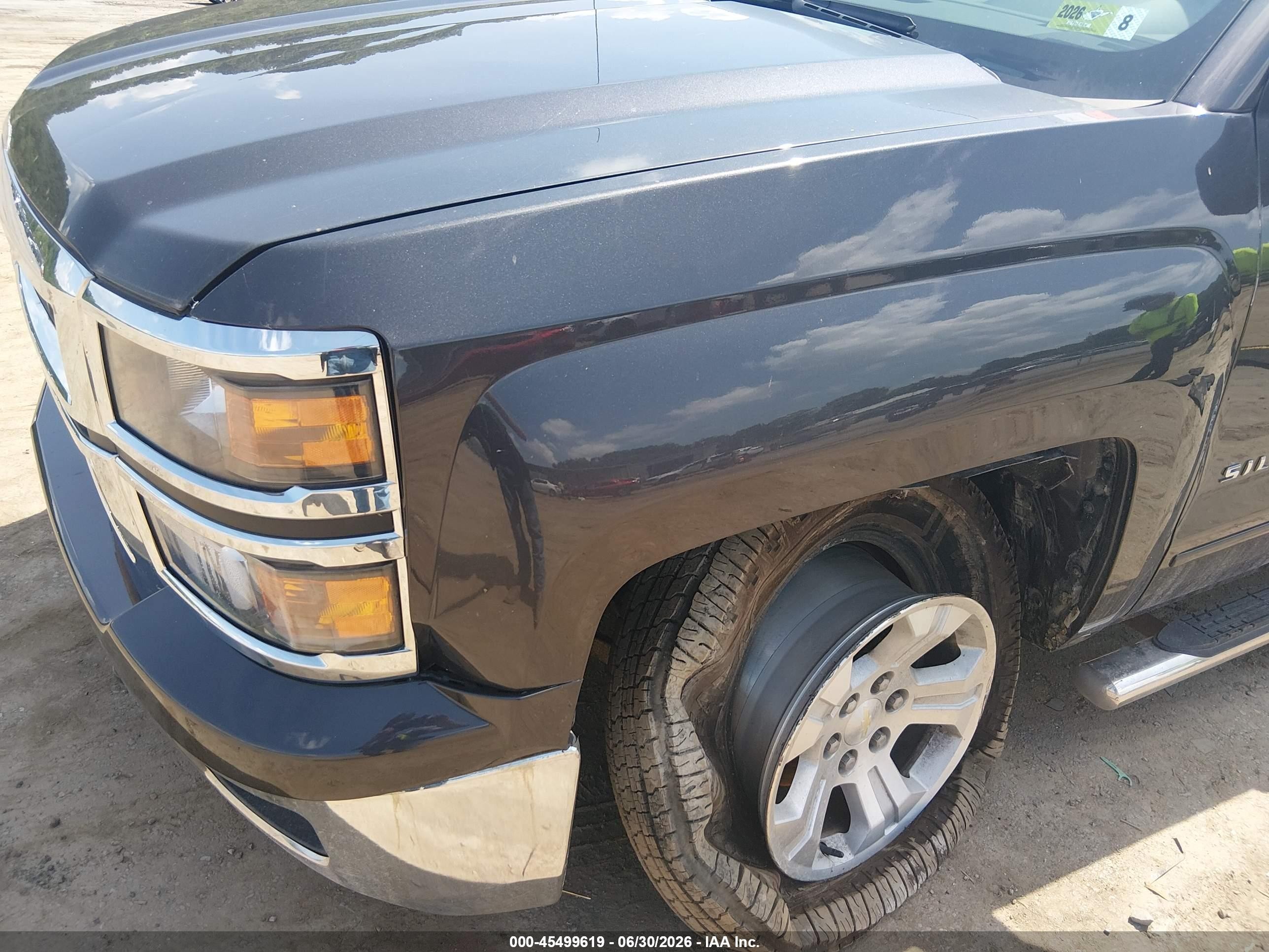 2015 Chevrolet Silverado 1500 2lt Gray vin: 1GCVKREC2FZ366182