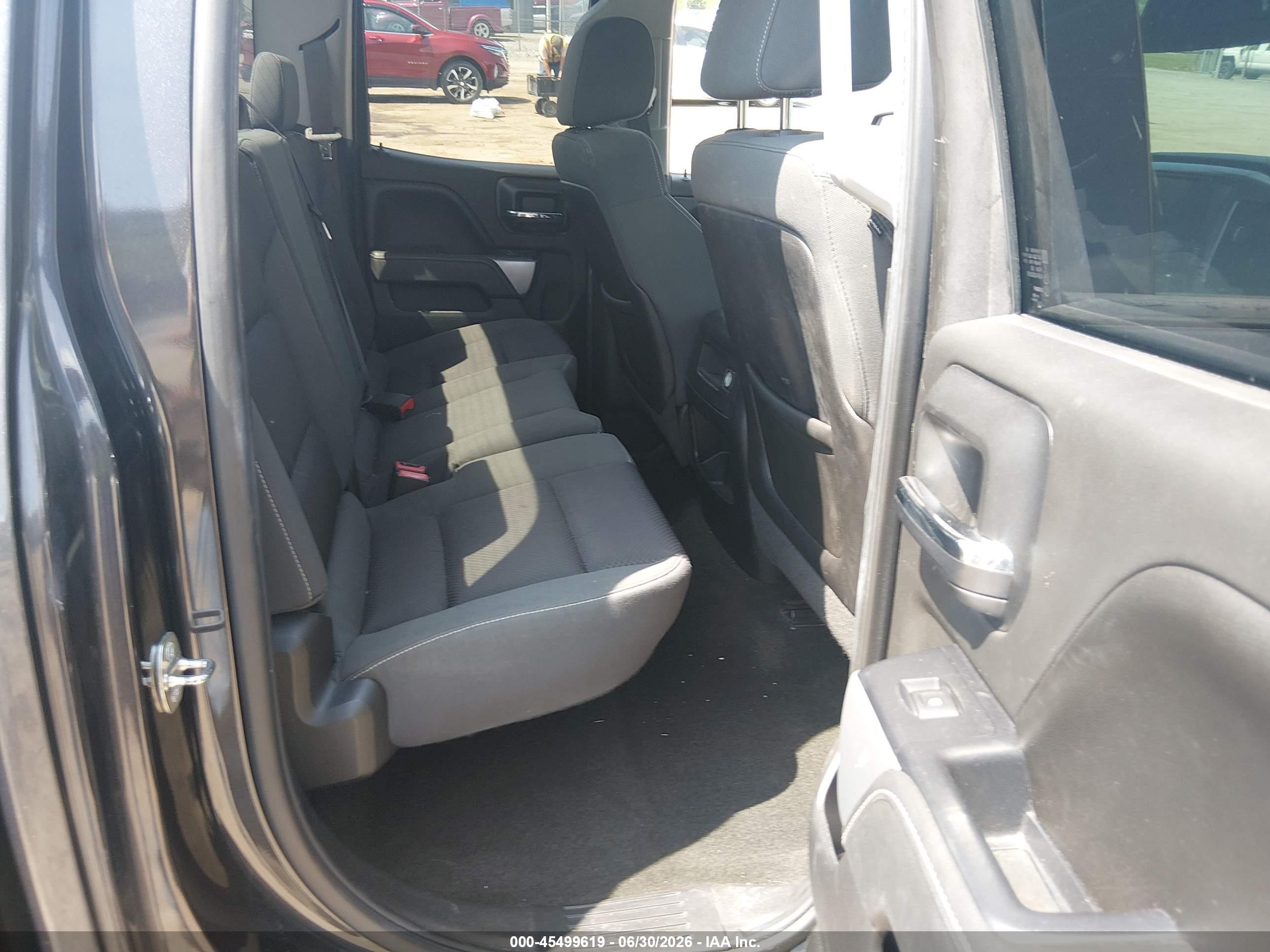 2015 Chevrolet Silverado 1500 2lt Gray vin: 1GCVKREC2FZ366182