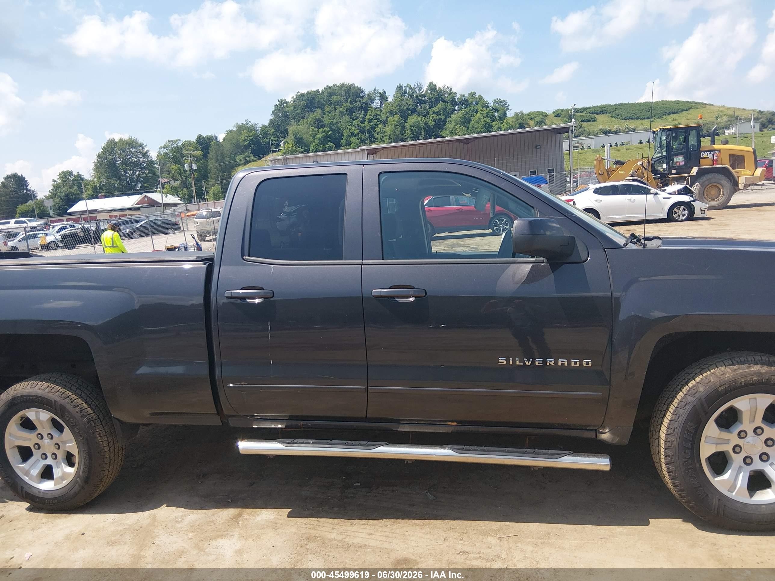2015 Chevrolet Silverado 1500 2lt Gray vin: 1GCVKREC2FZ366182