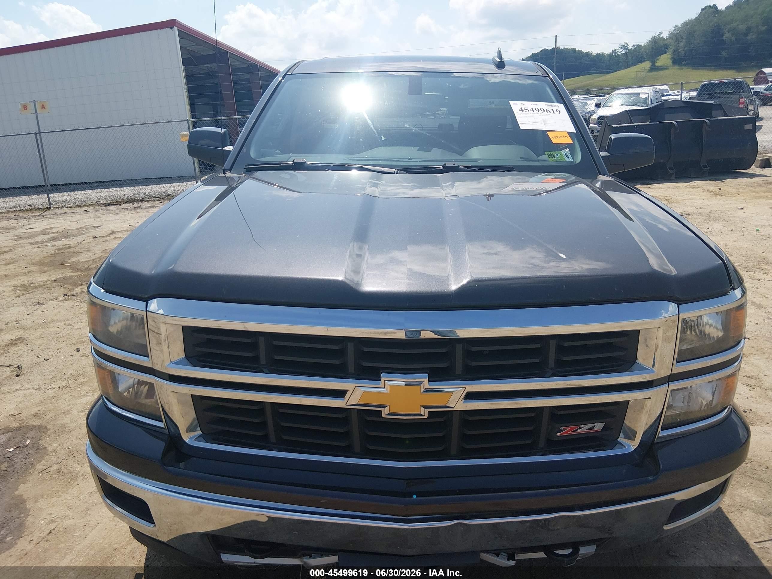 2015 Chevrolet Silverado 1500 2lt Gray vin: 1GCVKREC2FZ366182