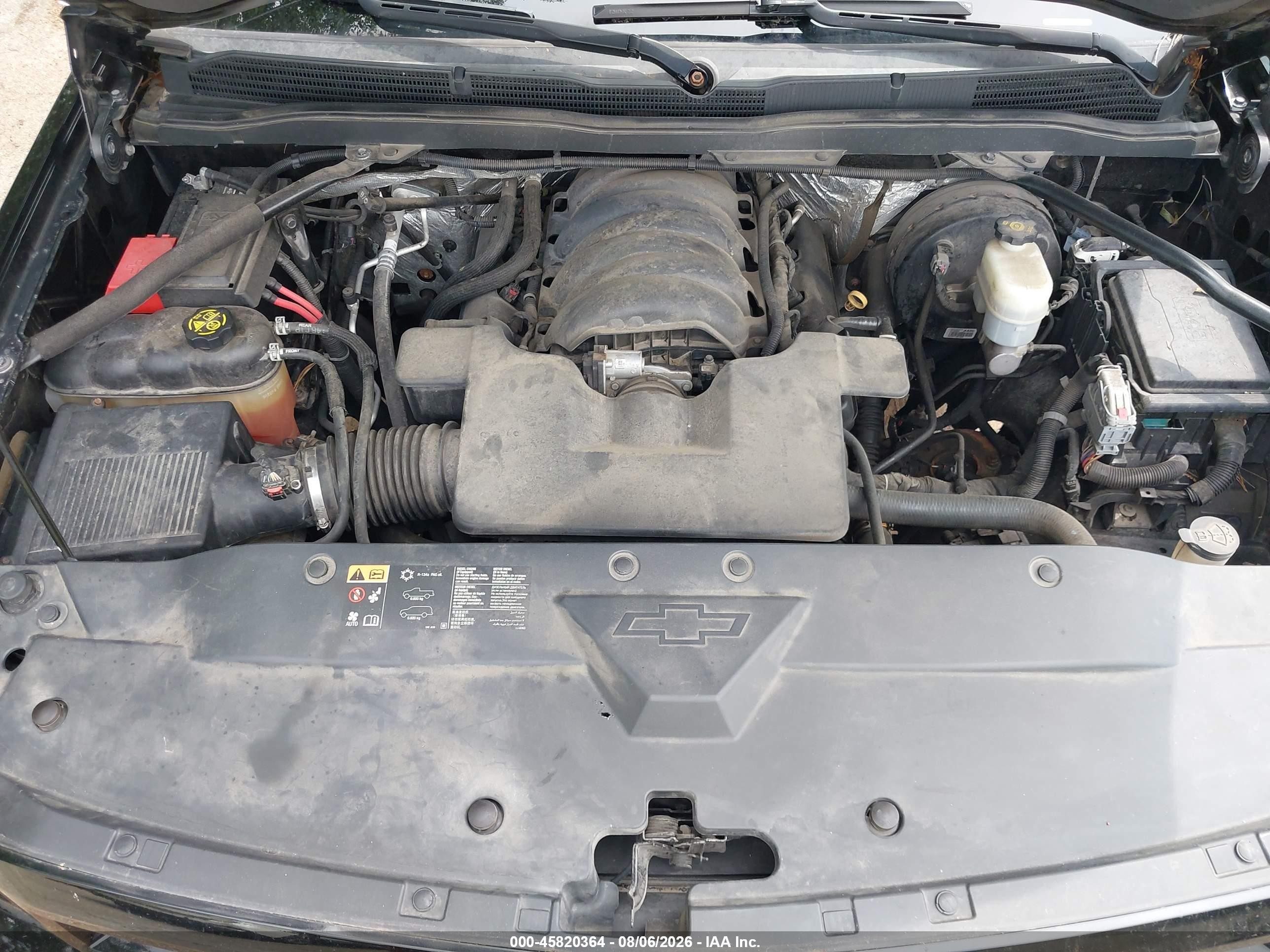 2015 Chevrolet Silverado 1500 Lt Черный vin: 1GCVKREC2FZ367669