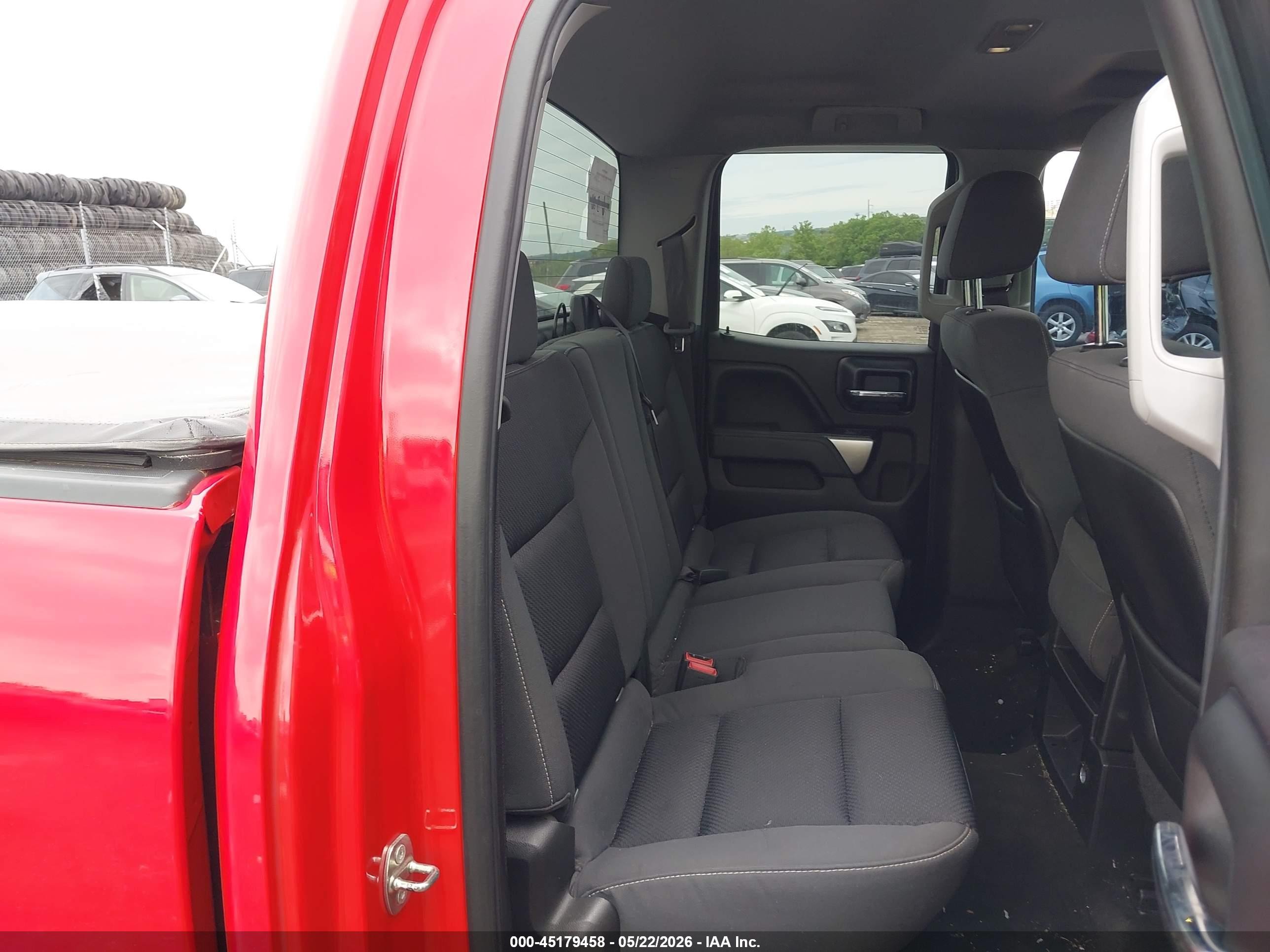 2015 Chevrolet Silverado 1500 1lt Red vin: 1GCVKREC2FZ375724