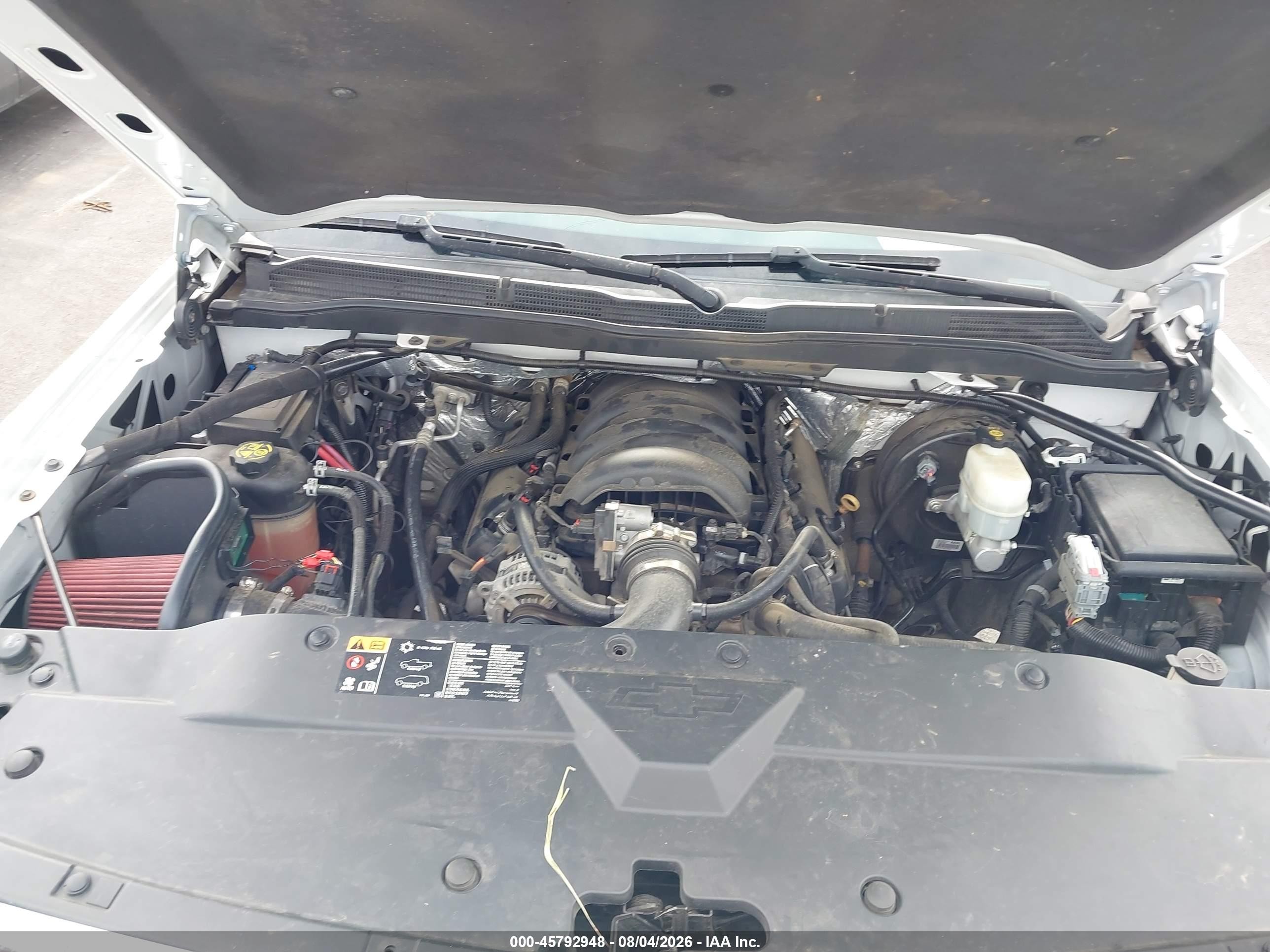 2015 Chevrolet Silverado 1500 Lt White vin: 1GCVKREC2FZ422556
