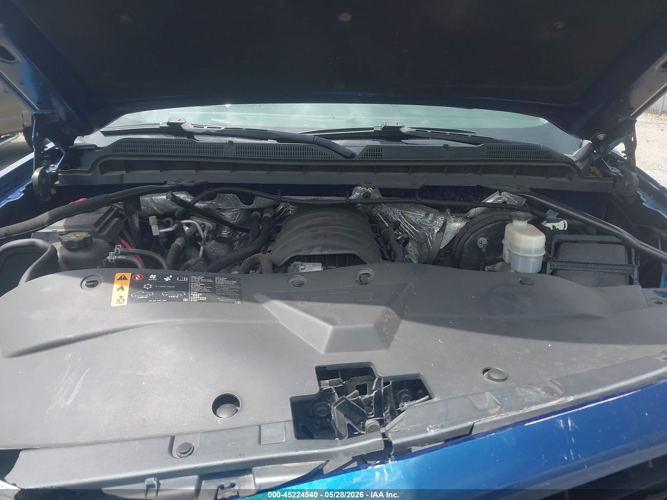 2017 Chevrolet Silverado 1500 2lt Blue vin: 1GCVKREC2HZ341138