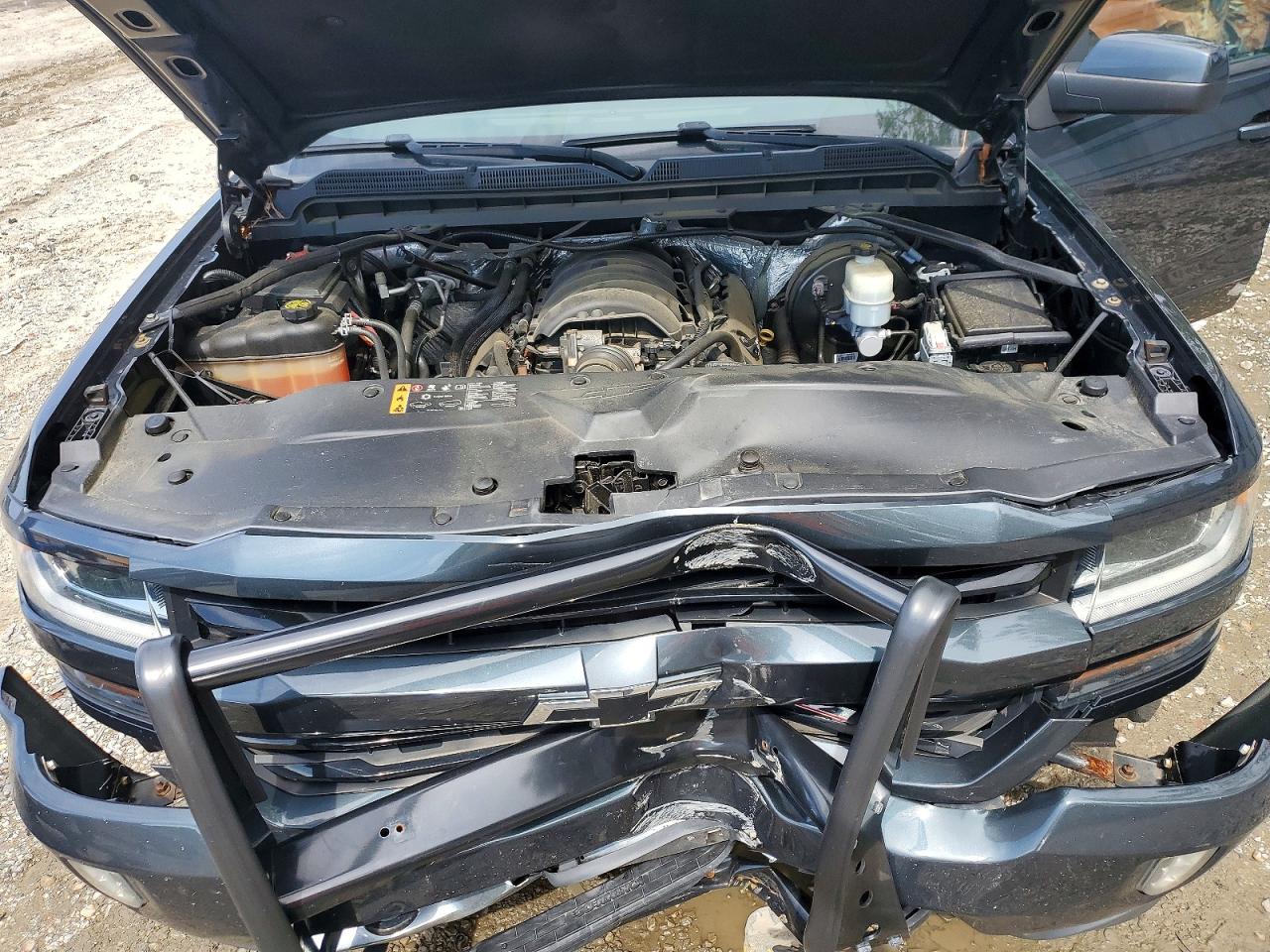 2017 Chevrolet Silverado K1500 Lt Зеленый vin: 1GCVKREC2HZ374334