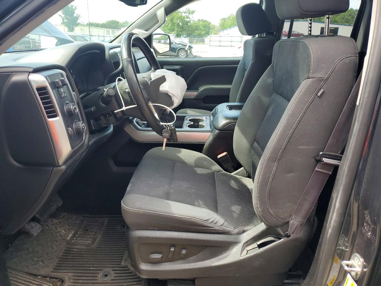 2017 Chevrolet Silverado K1500 Lt Зеленый vin: 1GCVKREC2HZ374334