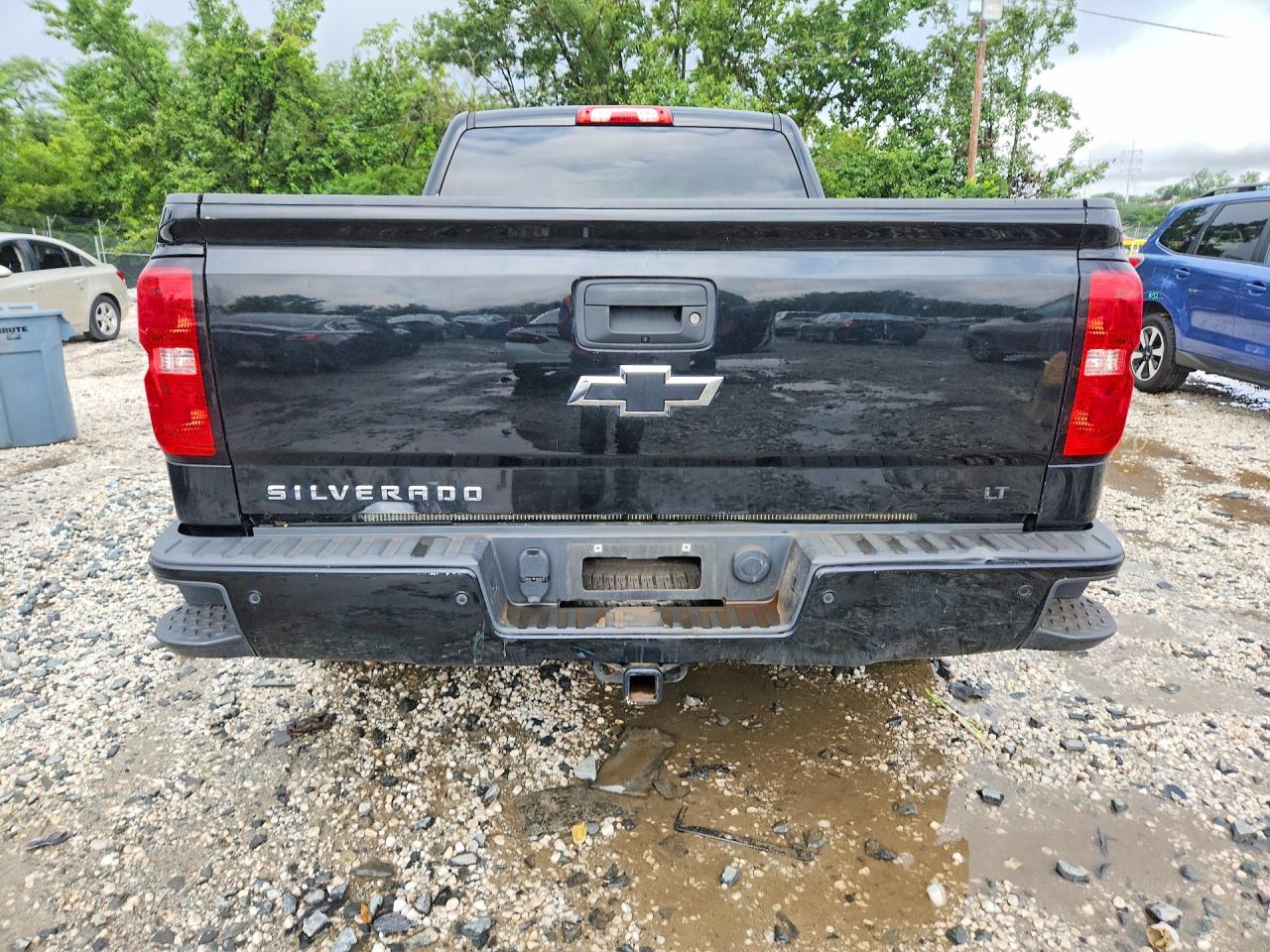 2018 Chevrolet Silverado K1500 Lt Black vin: 1GCVKREC2JZ122041