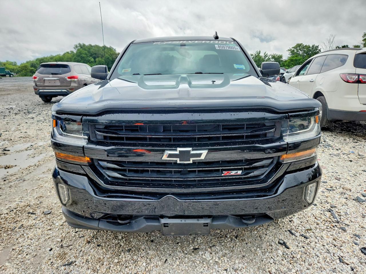 2018 Chevrolet Silverado K1500 Lt Black vin: 1GCVKREC2JZ122041