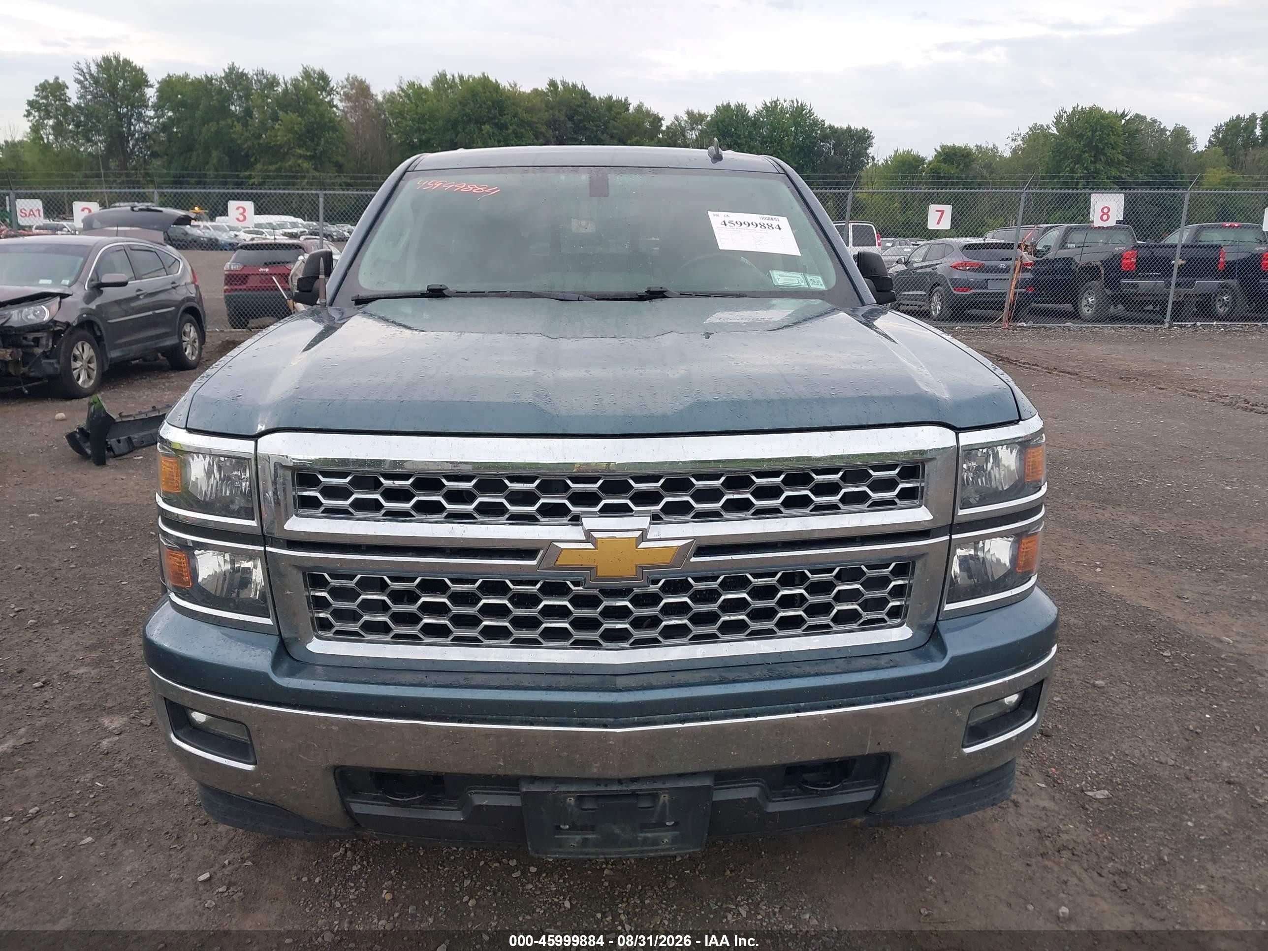 2014 Chevrolet Silverado 1500 Lt Blue vin: 1GCVKREC3EZ113516