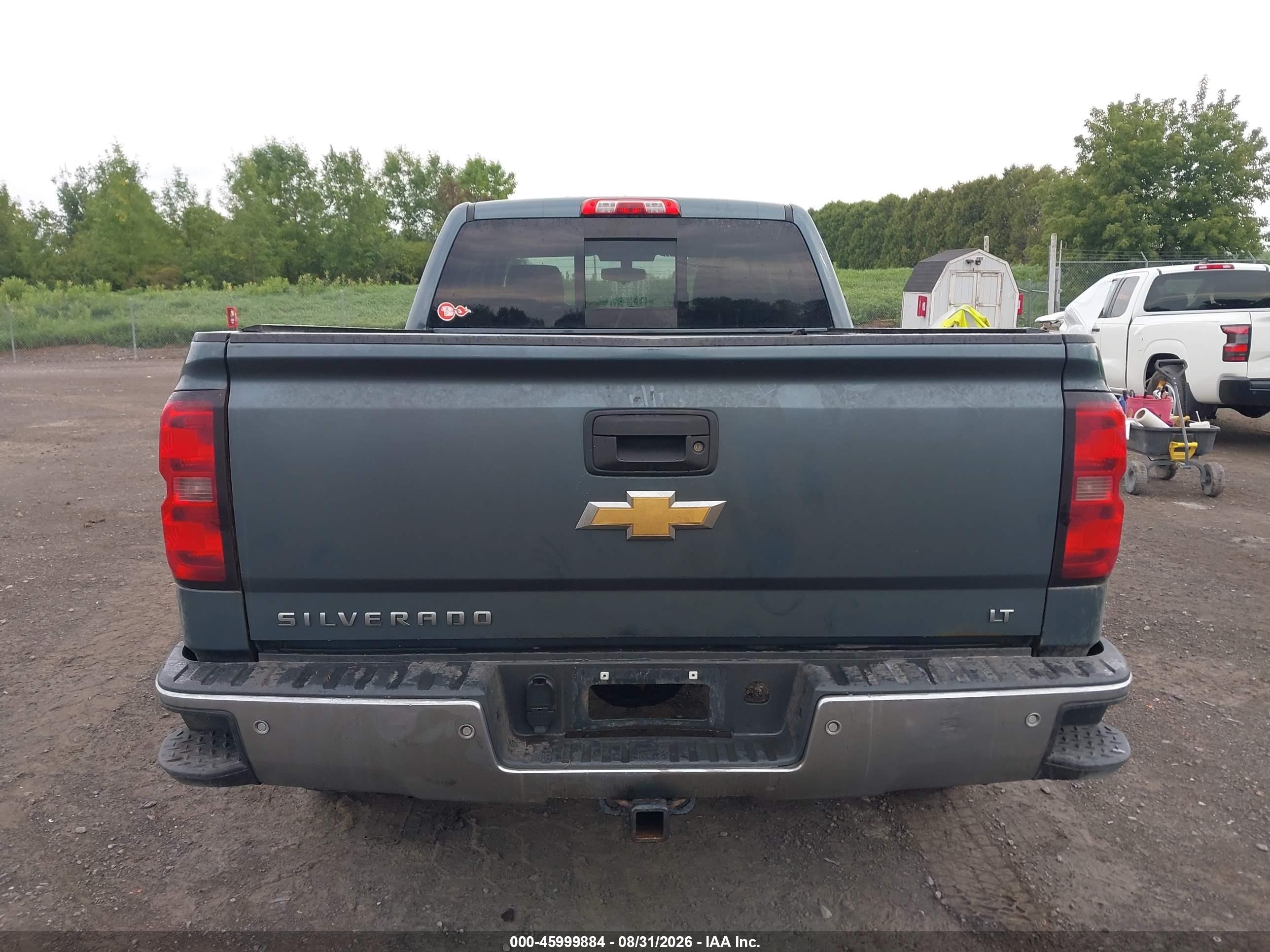 2014 Chevrolet Silverado 1500 Lt Blue vin: 1GCVKREC3EZ113516