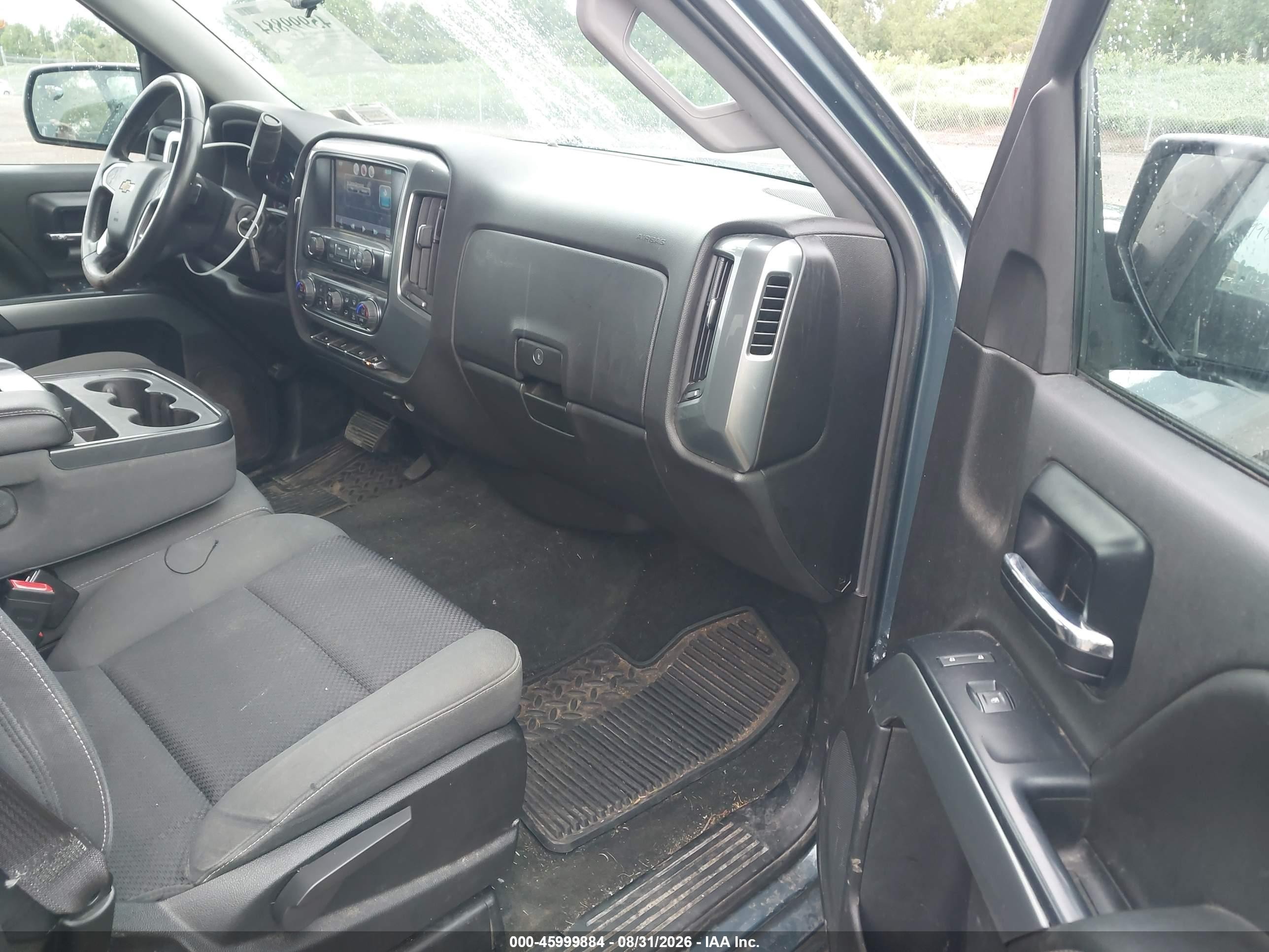 2014 Chevrolet Silverado 1500 Lt Blue vin: 1GCVKREC3EZ113516