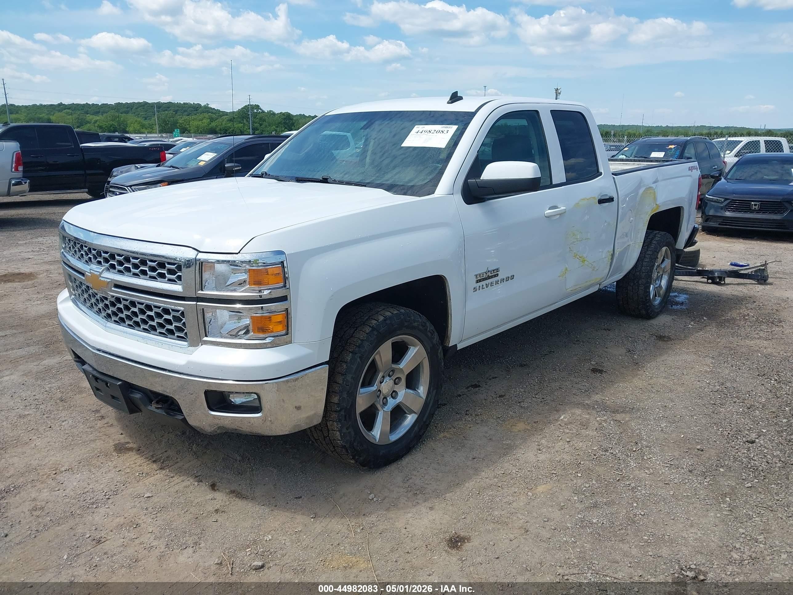 2014 Chevrolet Silverado 1500 1lt Белый vin: 1GCVKREC3EZ128808