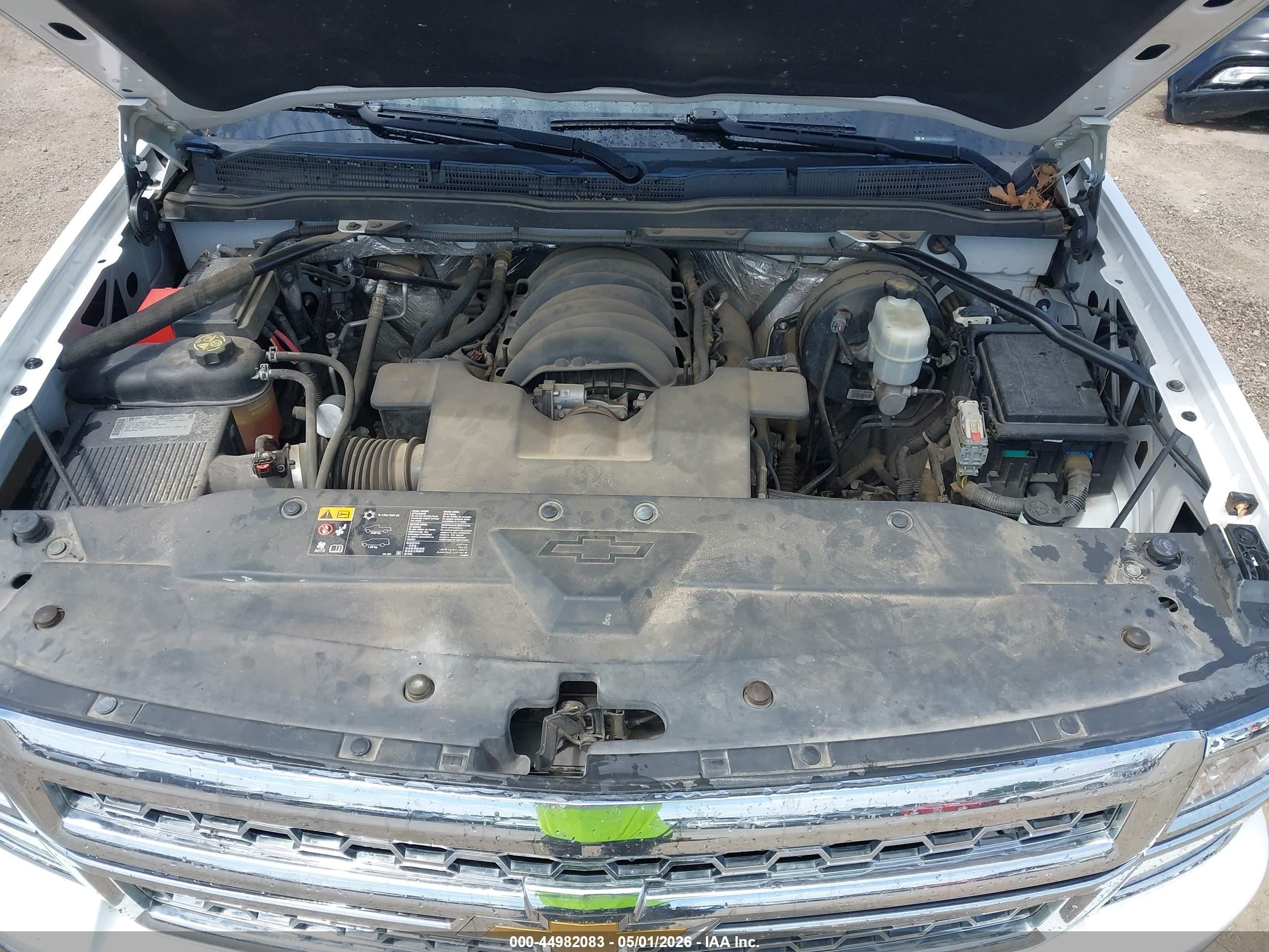 2014 Chevrolet Silverado 1500 1lt Белый vin: 1GCVKREC3EZ128808