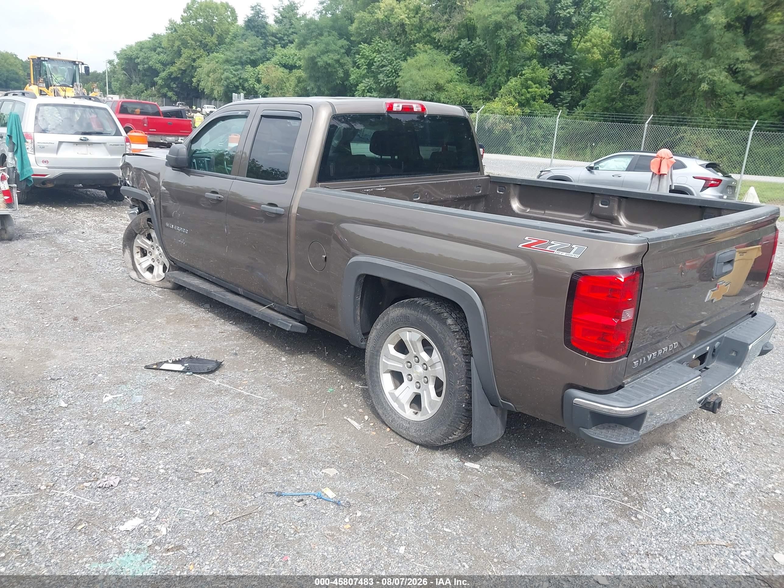 2014 Chevrolet Silverado 1500 2lt Brown vin: 1GCVKREC3EZ198132
